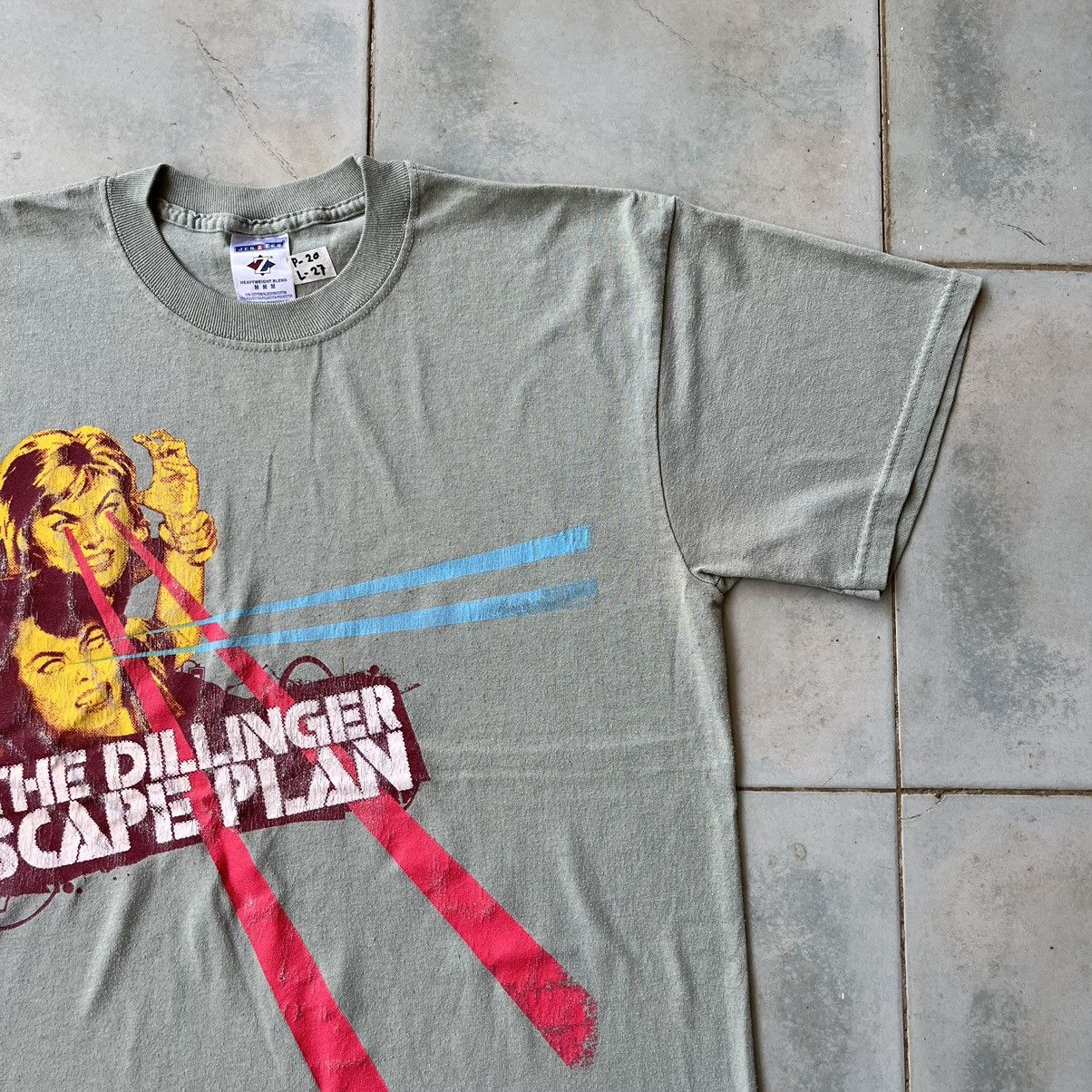 Band Tees Vintage Y2k The Dillinger Escape Plan American Metalcore Size US M / EU 48-50 / 2 - 5 Thumbnail