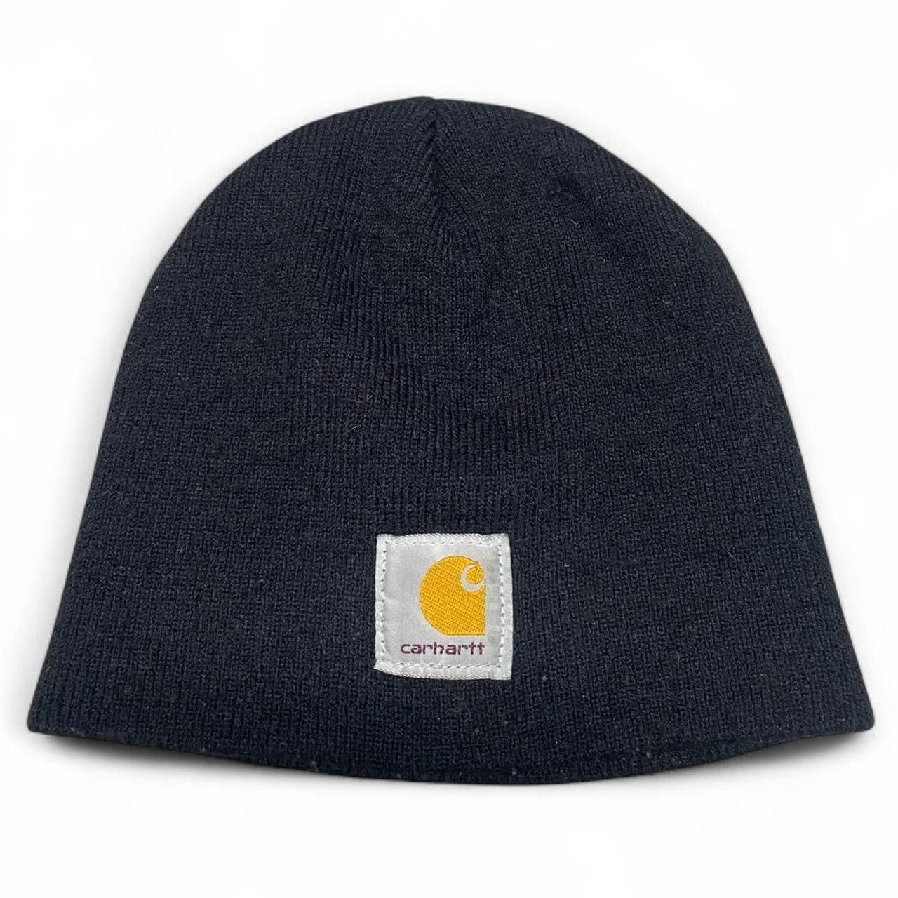 Carhartt Y2K Carhartt black beanie Size ONE SIZE - 1 Thumbnail