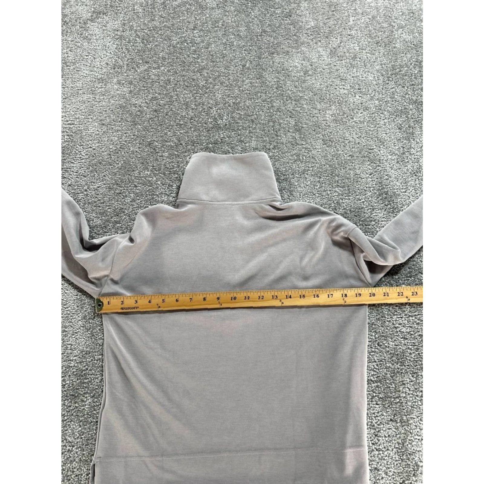 Athleta Athleta Womens XS Purple Running Quarter Zip Sweater Sports Activewear Mock Neck Pullover Size XS / US 0-2 / IT 36-38 - 5 Thumbnail