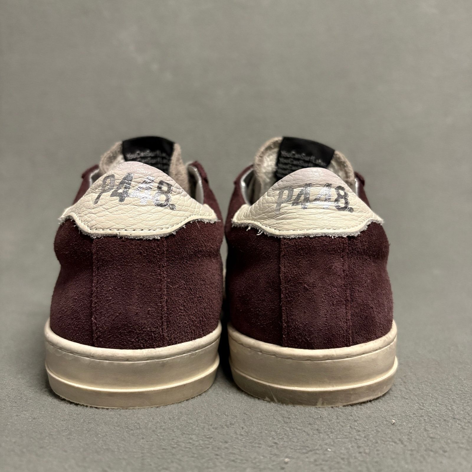 P448 P448 John Plum Purple Low Top Suede Sneakers Size 39 8.5US Size US 8.5 / IT 38.5 - 5 Thumbnail