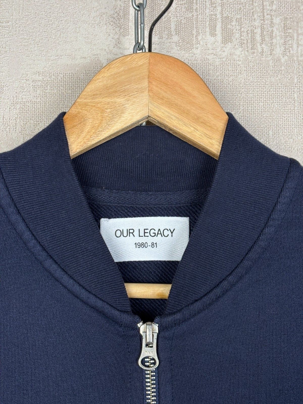 Our Legacy Our Legacy Cotton Light Bomber Men's Size 48 (M) Navy Blue Size US M / EU 48-50 / 2 - 5 Thumbnail