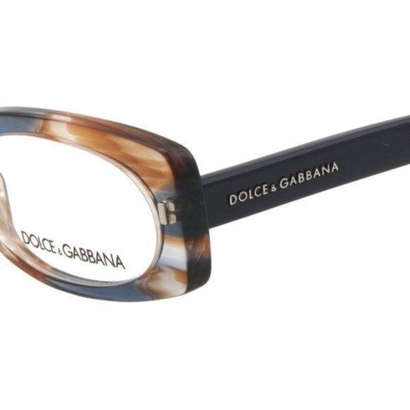 Dolce & Gabbana DOLCE & GABBANA Rectangle Watercolour Blue Brown Frames Size ONE SIZE - 7 Thumbnail
