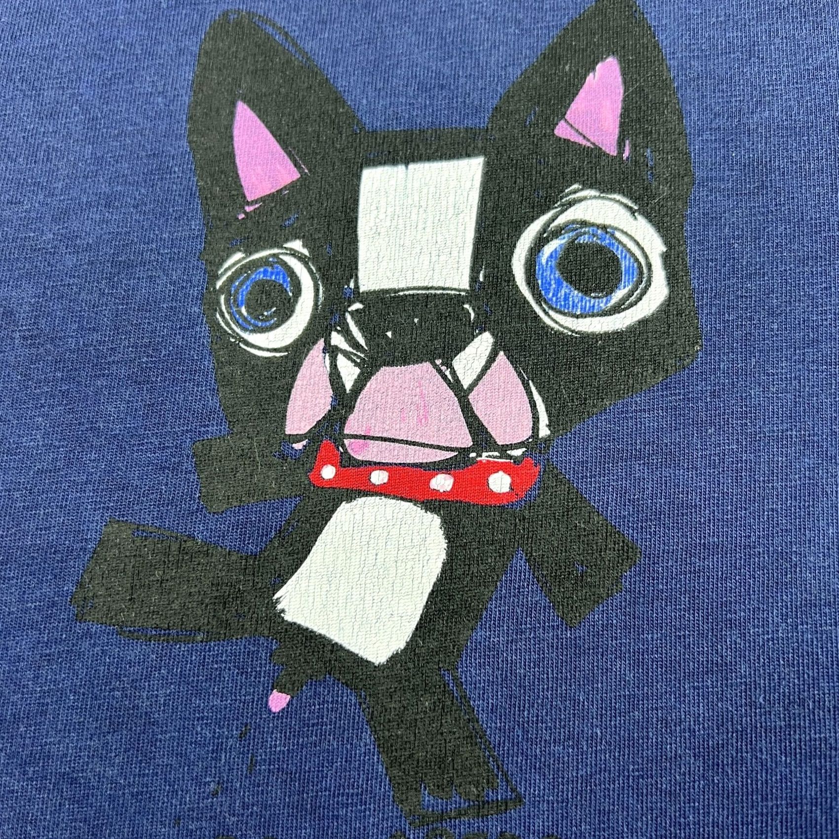 Dsquared2 Dsquared2 Ciro Dog Shirt Mens Medium Blue Short Sleeve Tee French Bulldog Shirt Mans M Blue Dog Tee Shirt Size US M / EU 48-50 / 2 - 4 Thumbnail