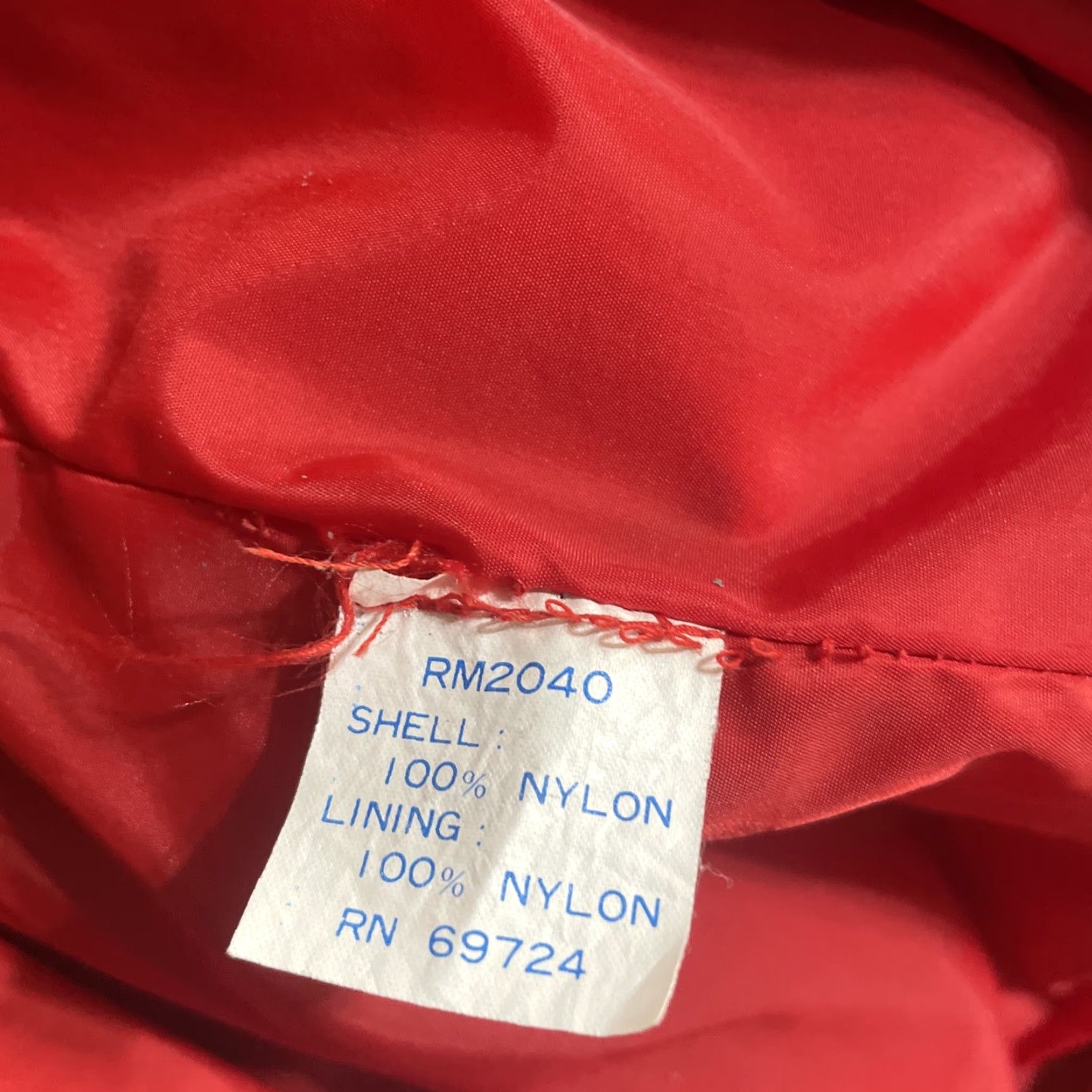 Burlington VINTAGE Columbia Ultrex Burlington Parka Jacket Men M Blue Red Line Coat Stadium 90s Wind Rain Windproof Nylon Parka Mens Jacket Size US M / EU 48-50 / 2 - 7 Thumbnail