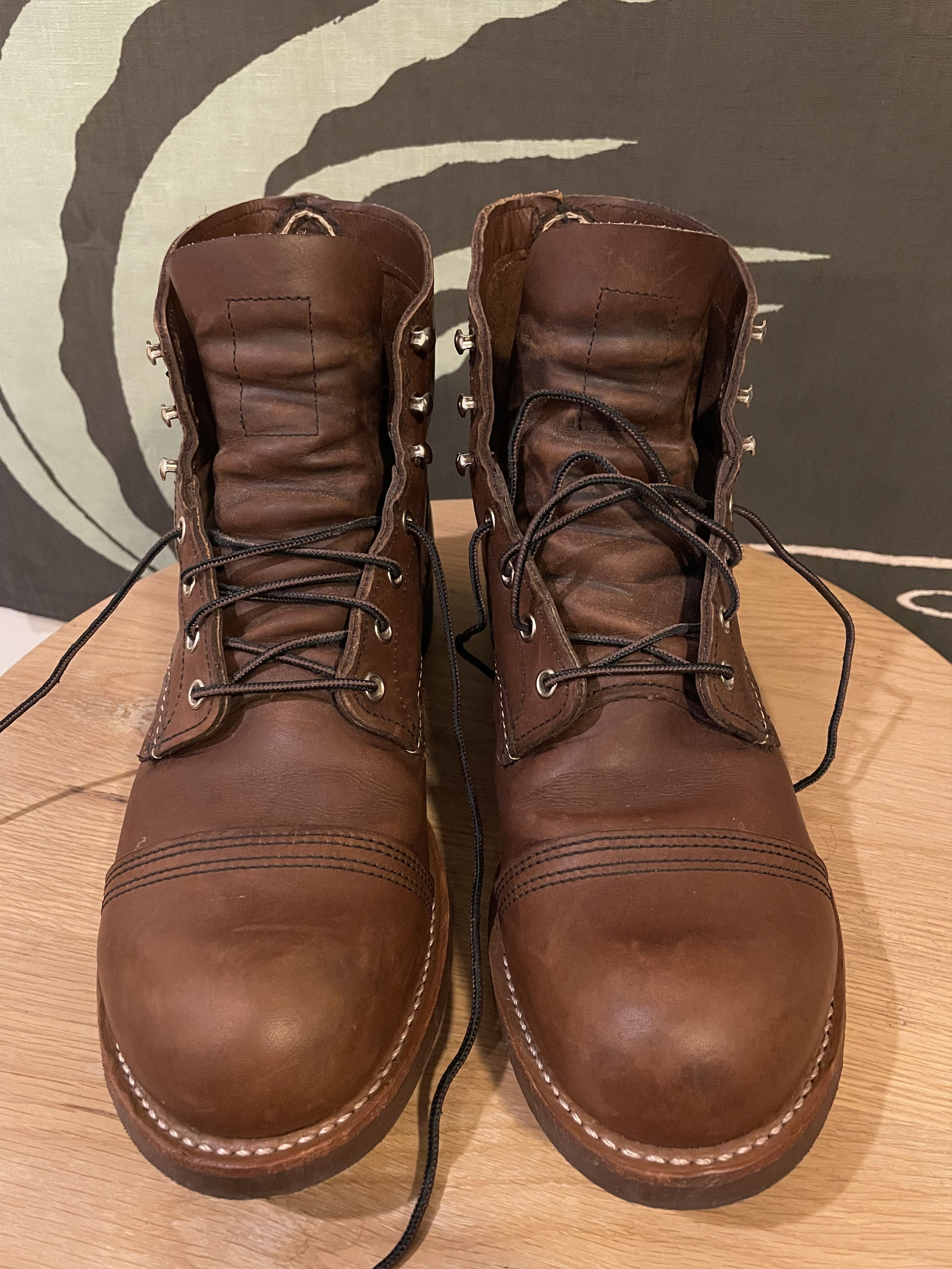 Red Wing Wide 10.5 Red Wing Heritage Iron Ranger Boots 8111 Grailed