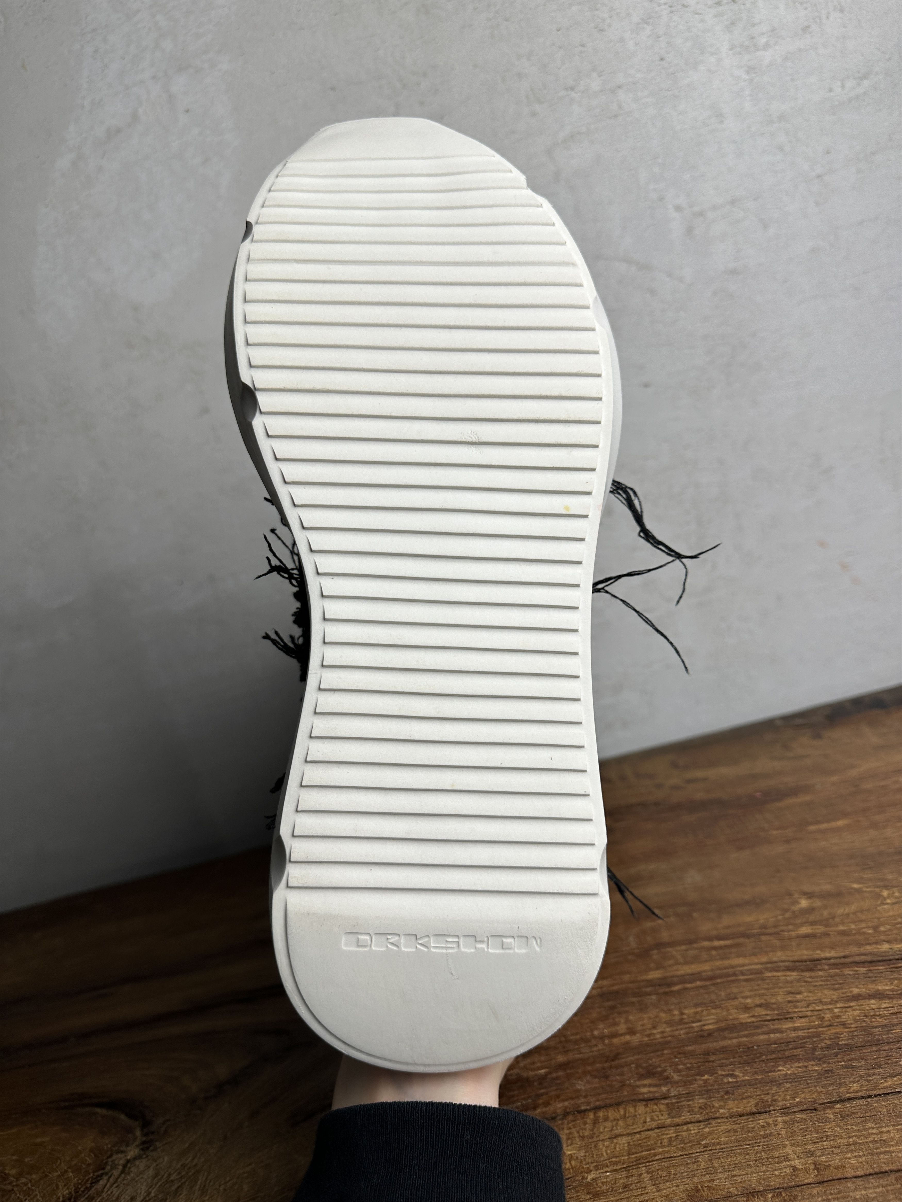 Rick Owens Rick Owens DRKSHDW Slashed Fogachine high-top Sneakers Size US 11 / EU 44 - 6 Thumbnail