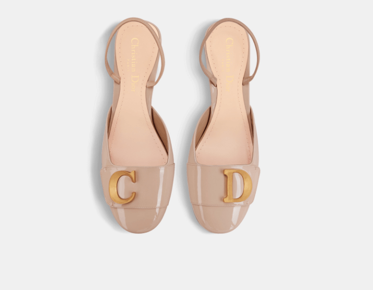 Dior o1w1db10825 KCV073 C'est Dior Pumps in Nude Size US 7 / IT 37 - 4 Thumbnail