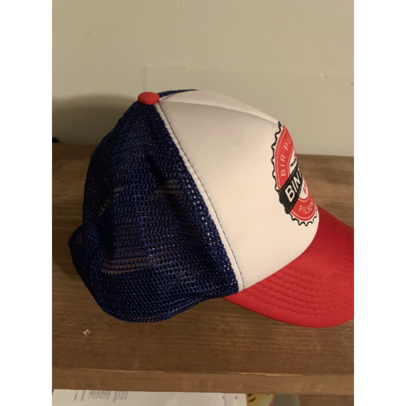Vintage VINTAGE Bintang Bali Pilsner Beer Snapback Hat Adjustable Red White Blue Mens Size ONE SIZE - 3 Thumbnail