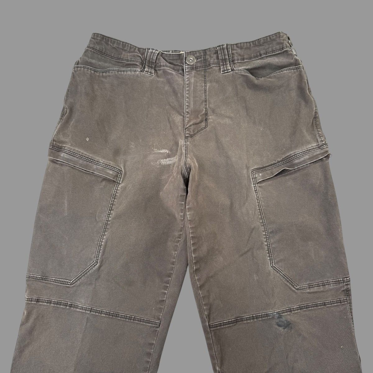 Vintage Vintage brown cargo work pants Size US 34 / EU 50 - 4 Thumbnail