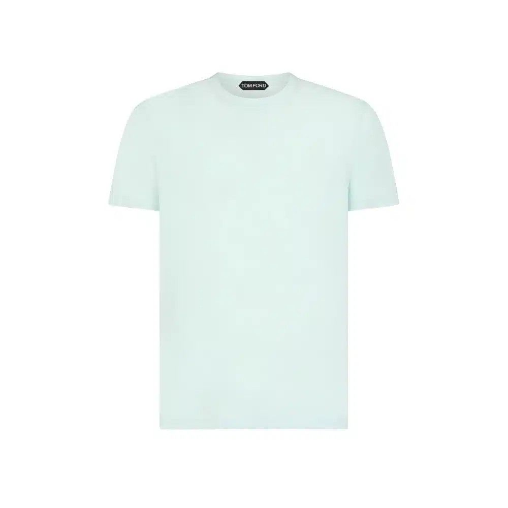 Tom Ford o1loc1c0226 JCS004 Crewneck T-Shirt in White Size US L / EU 52-54 / 3 - 1 Preview