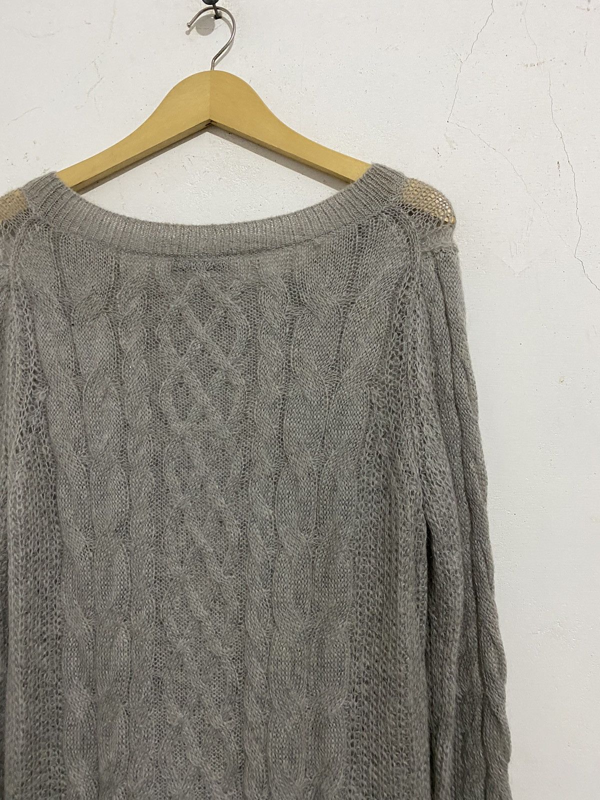 Issey Miyake 🖤BLACKFRIDAY🖤Reflect japanese mohair knitted lgb goa styled Size US L / EU 52-54 / 3 - 6 Thumbnail