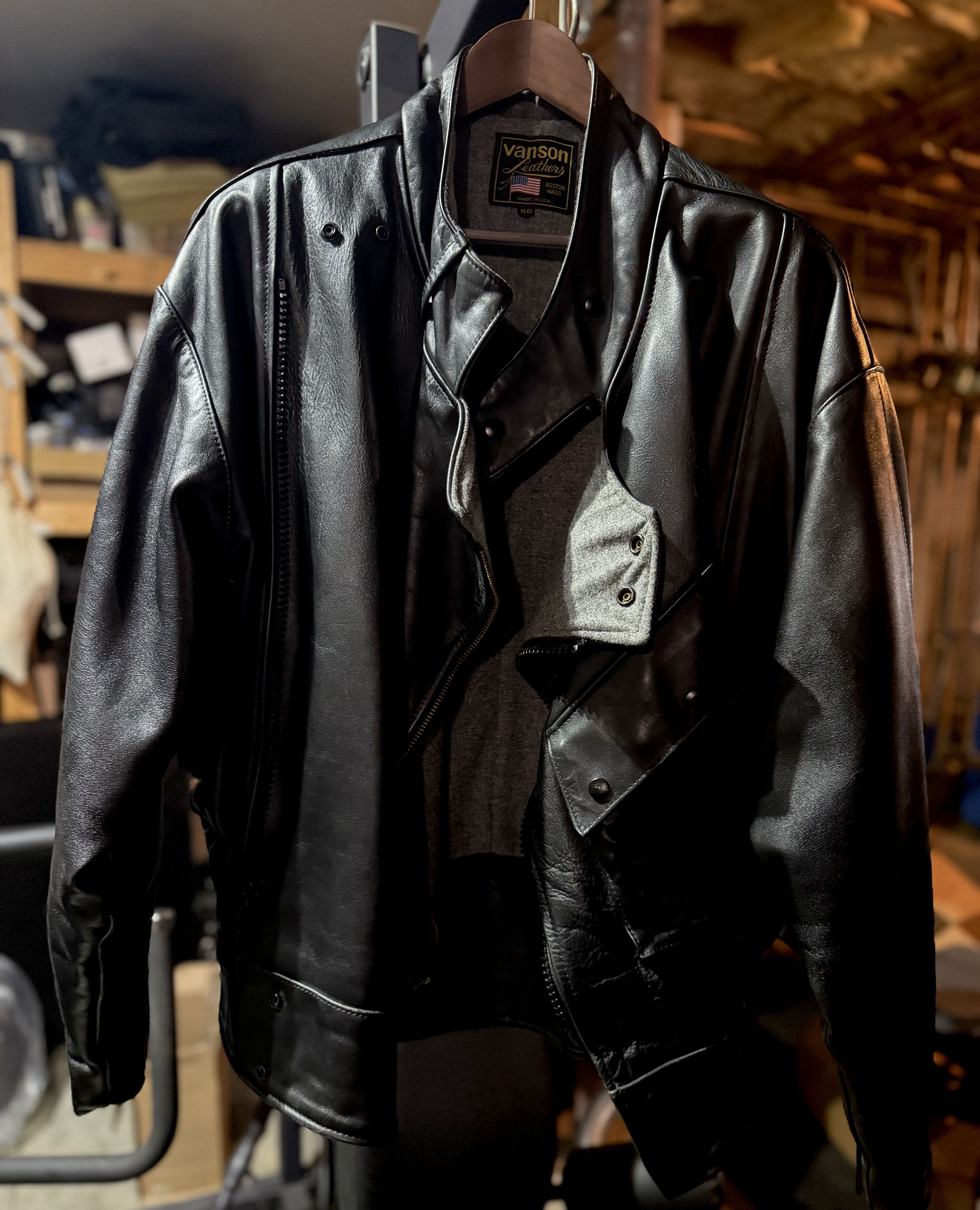 Vanson Leathers Vintage Vanson Leathers Marauder Jacket Size 42