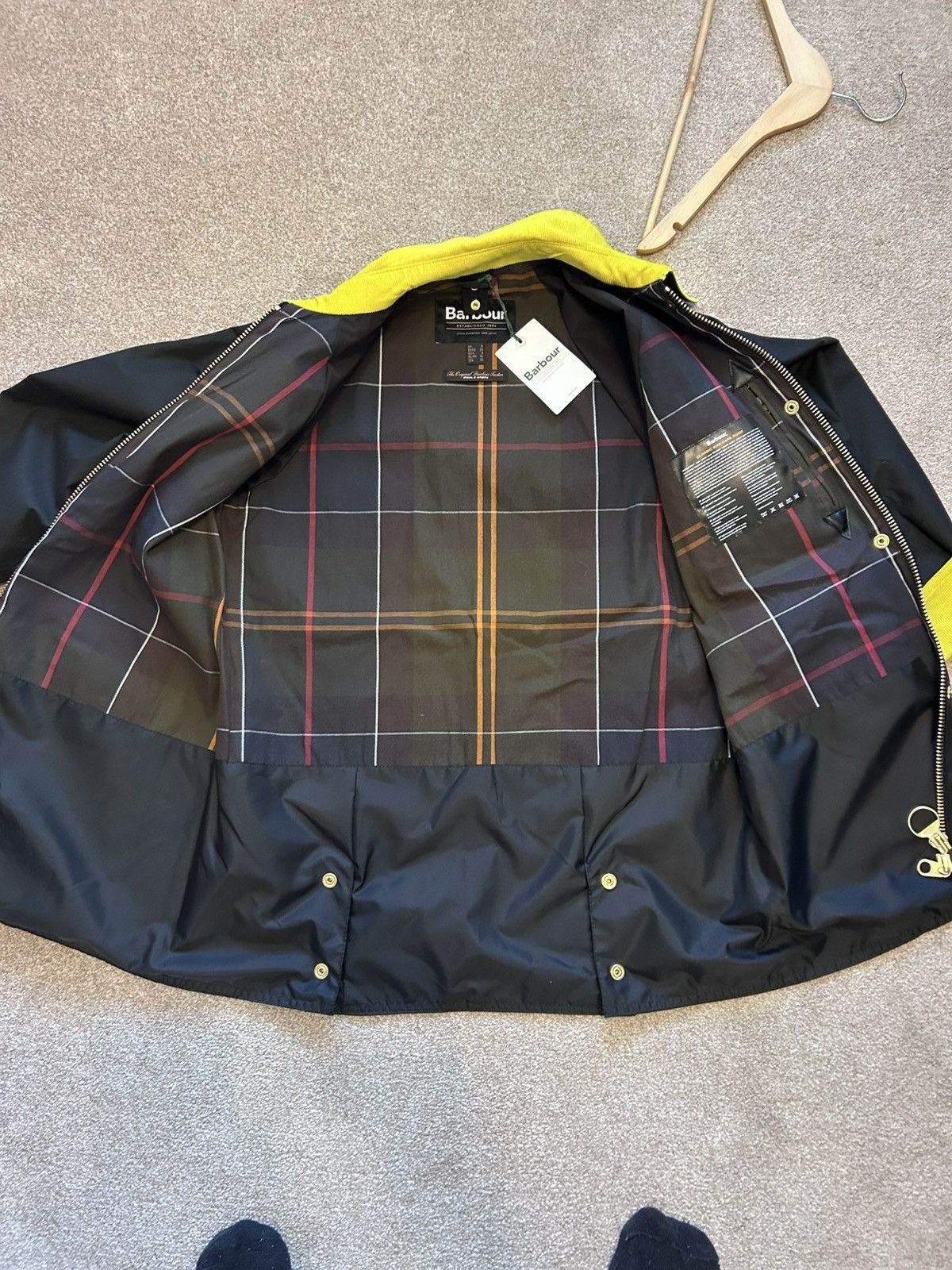 Barbour Ladies Barbour Wax Jacket Size S / US 4 / IT 40 - 5 Thumbnail