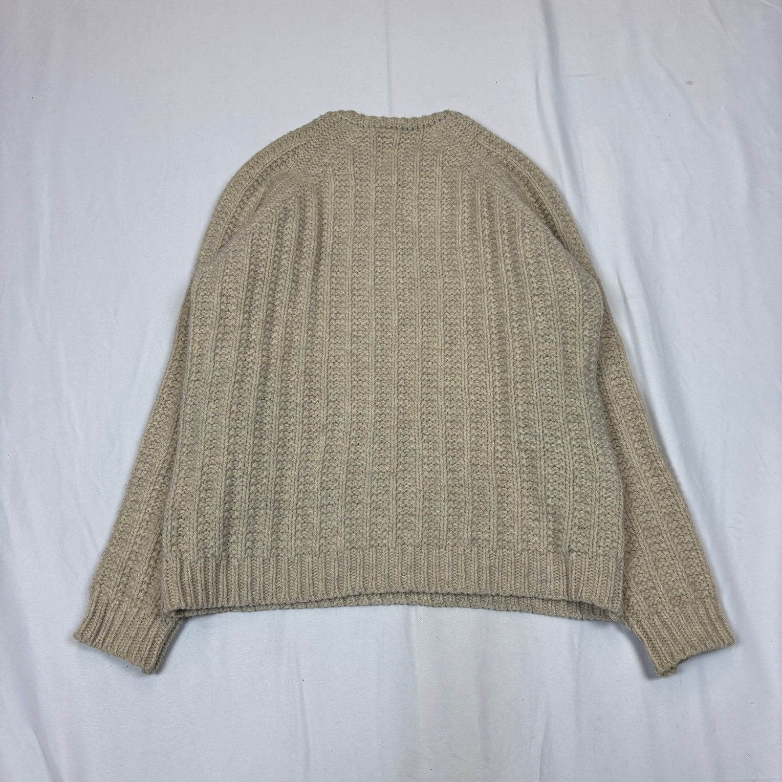 Our Legacy Our Legacy Wool Heavy Knitted Roundneck Sweater Men's M Size US M / EU 48-50 / 2 - 3 Thumbnail