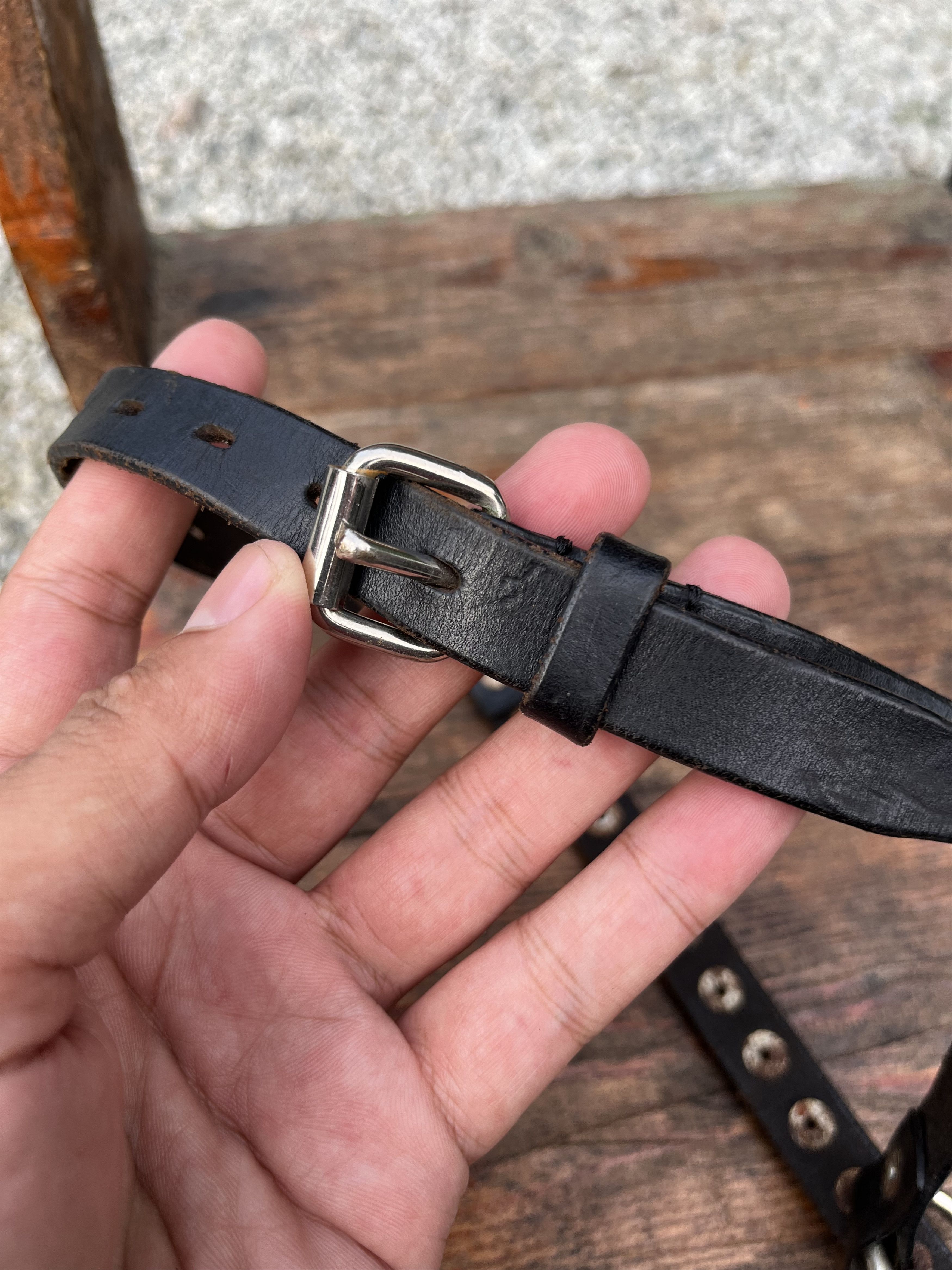 Hysteric Glamour Vintage Hysteric Glamour Leather Belt Japan Designer Fashion Size 40 - 5 Thumbnail