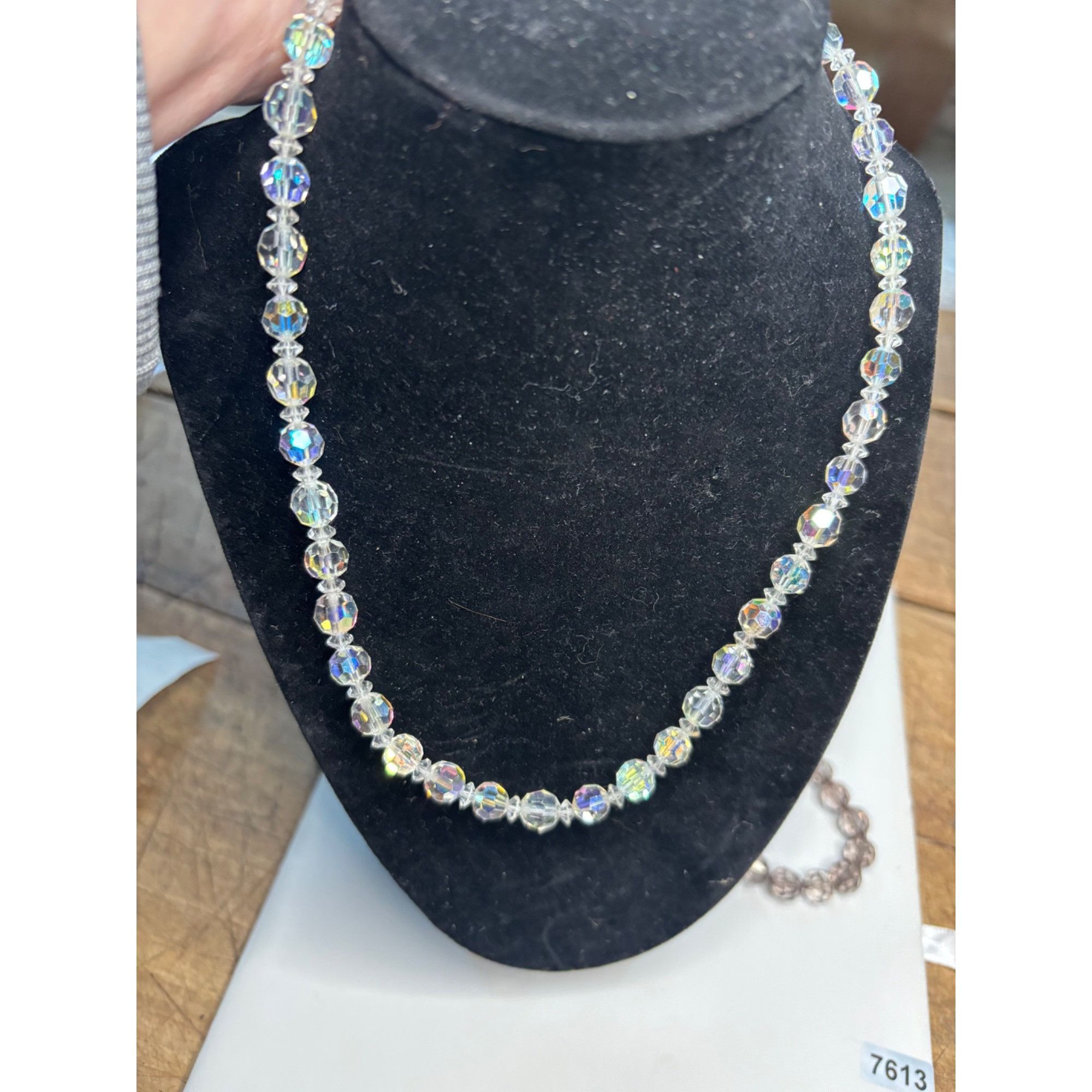 Other Vintage Crystal Beaded Necklace & Bracelet Set Size ONE SIZE - 7 Thumbnail