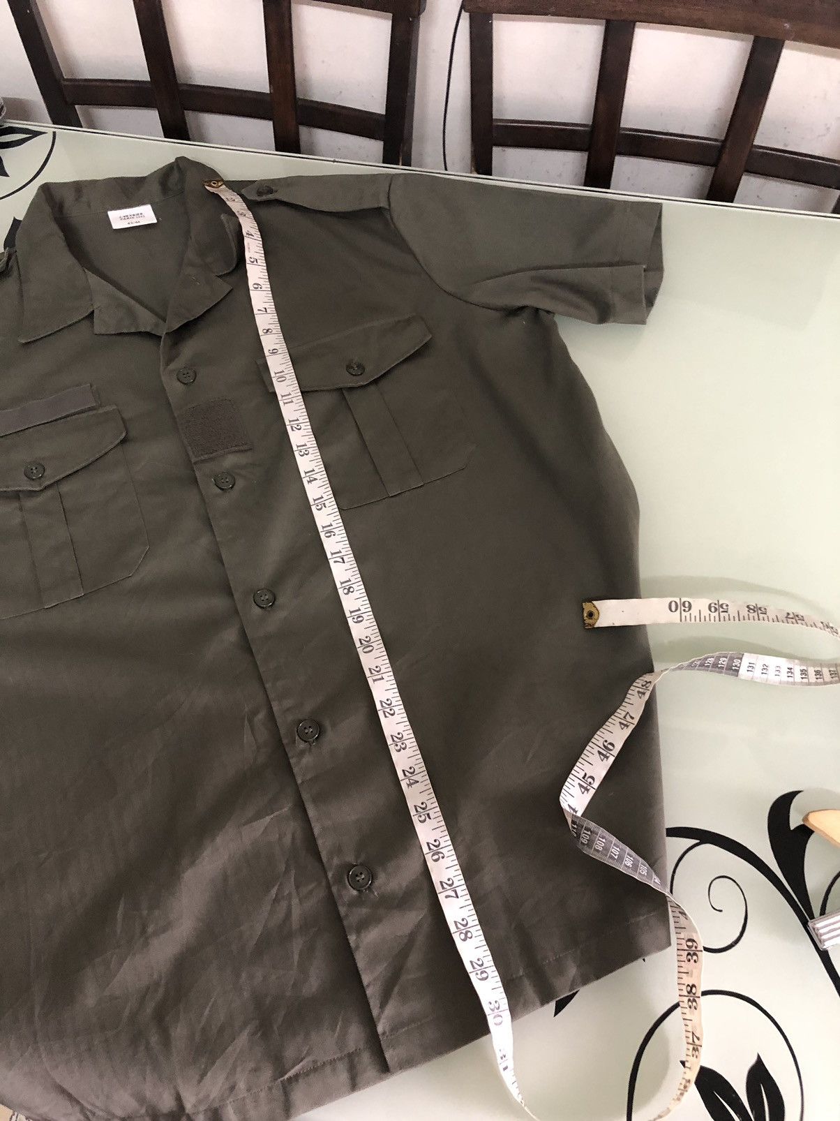 Vintage Vintage Y2K France Army Button Up Shirt Size US XXL / EU 58 / 5 - 19 Thumbnail