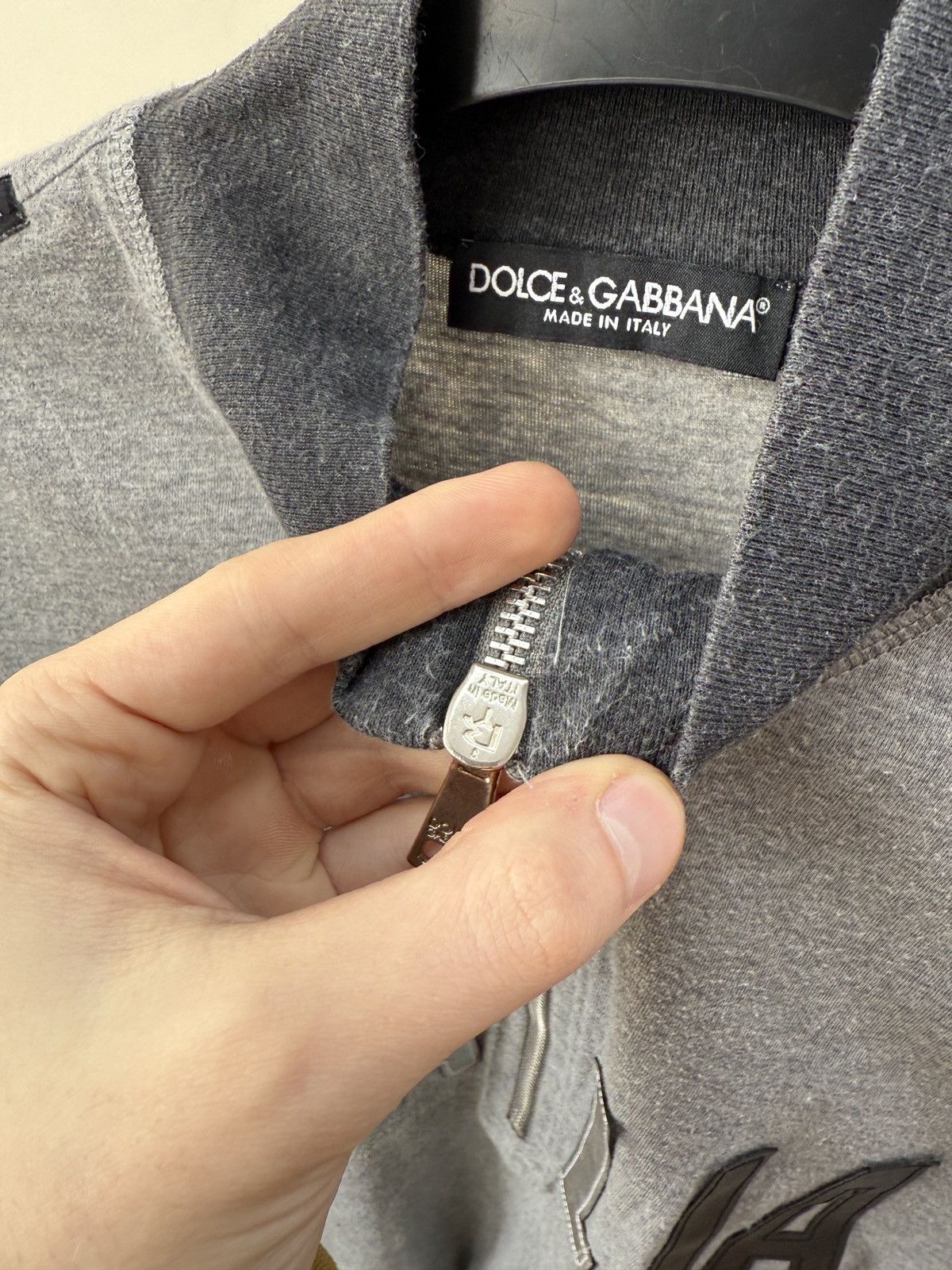 Dolce & Gabbana Vintage Dolce Gabbana Italia Big Logo 1/4 Zip long sleeve Size US M / EU 48-50 / 2 - 10 Thumbnail