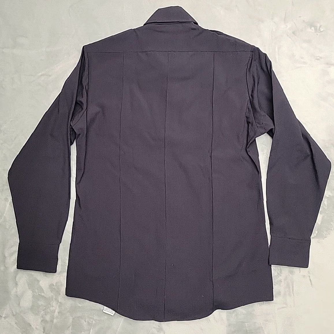 Vintage VINTAGE Horace Small Shirt Mens 15.5 33 Navy Long Sleeve Wool Blend Uniform Button NEW Size US L / EU 52-54 / 3 - 6 Thumbnail
