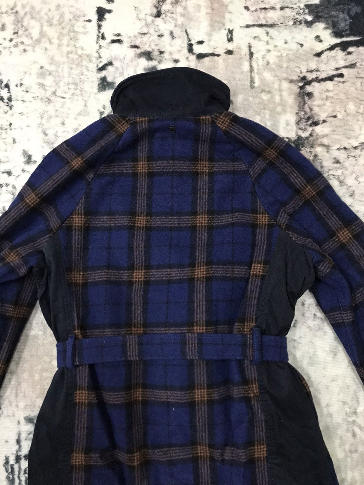 G-Star G-Star Raw Belted Field Plaid Wool Jacket Size US S / EU 44-46 / 1 - 14 Thumbnail