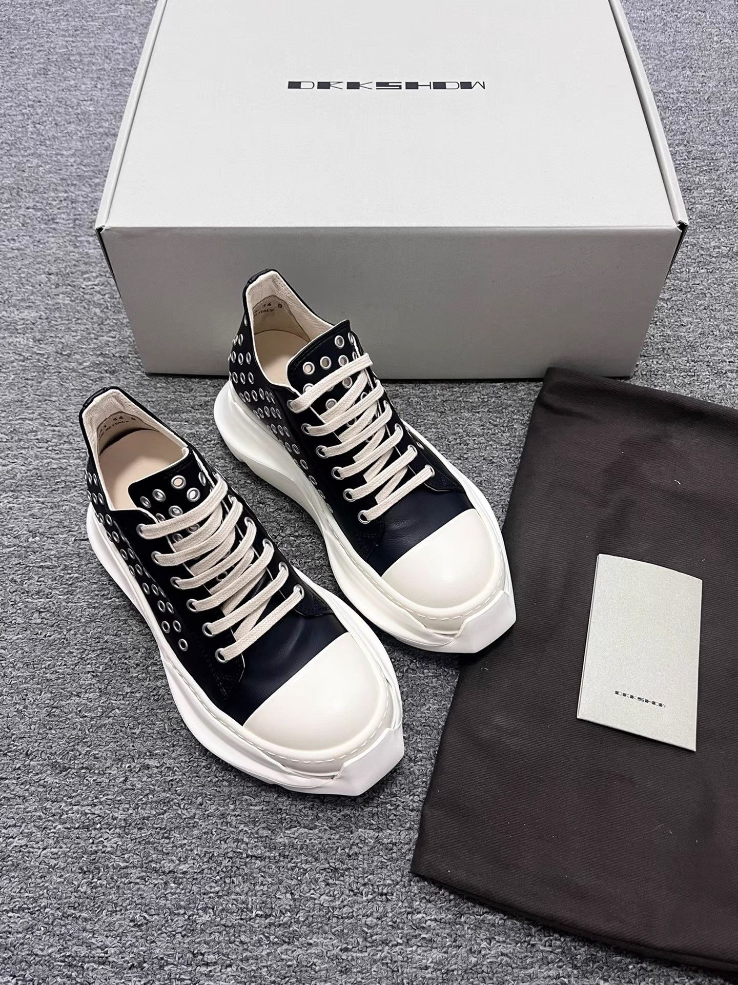 Rick Owens Rick Owens 23SS Hollow Out Steel Ring Platform Sneakers K34 Size US 5 / IT 35 - 3 Thumbnail