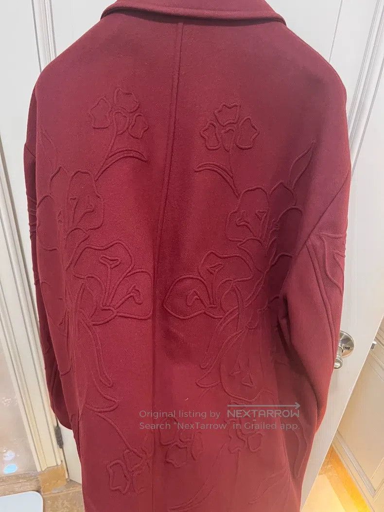Valentino Valentino Embroidered wool coat Size US S / EU 44-46 / 1 - 9 Thumbnail
