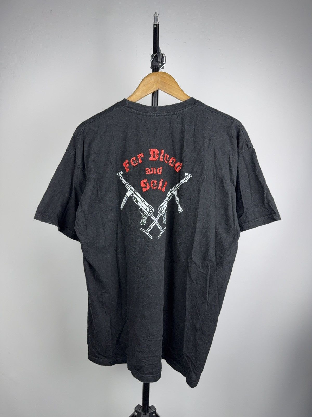 Band Tees Vintage 90s Hate Core Flame Graphic Punk Metal T-Shirt XL Size US XL / EU 56 / 4 - 14 Thumbnail