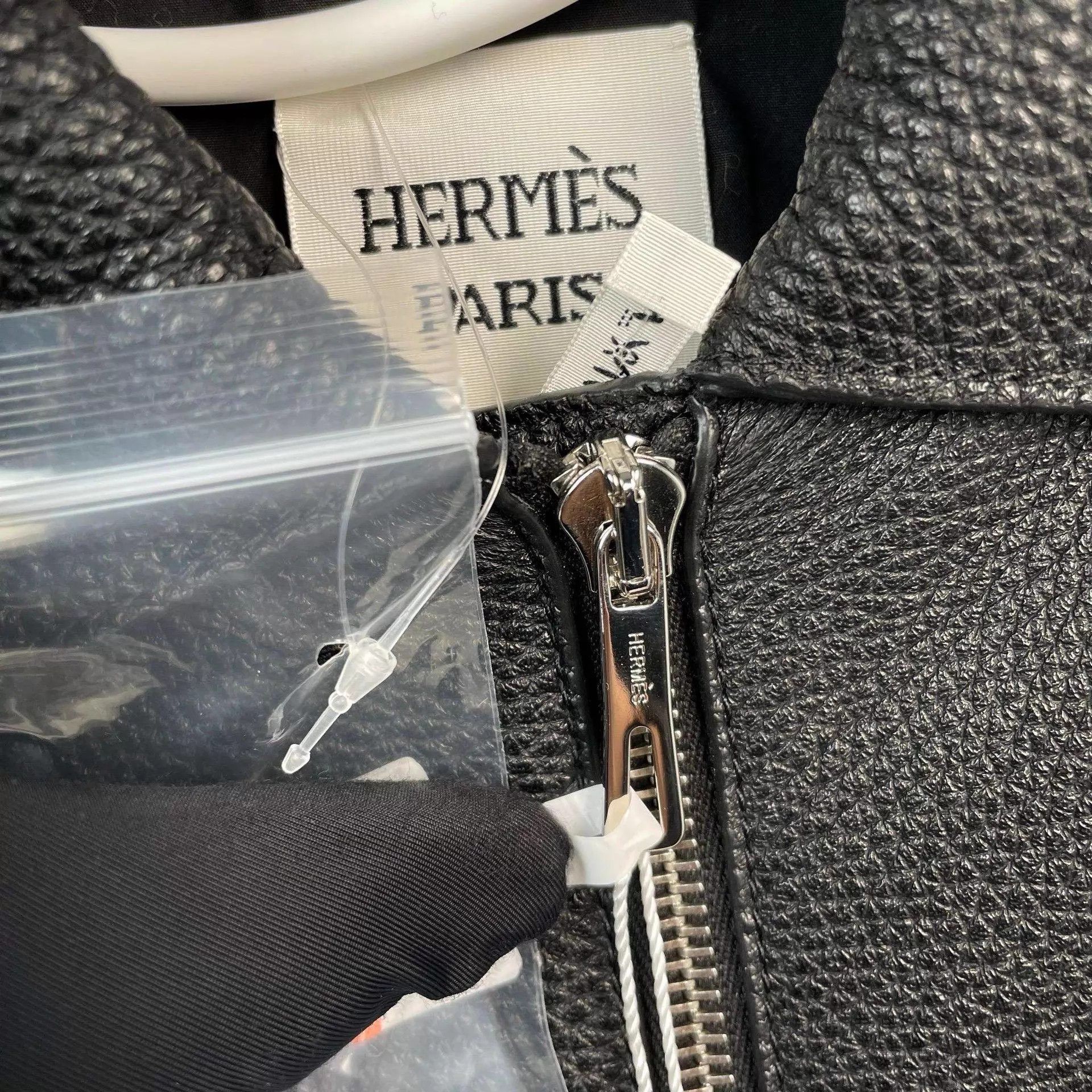 Hermes Hermes Deerskin Jacket 36 Black Size XS / US 0-2 / IT 36-38 - 4 Thumbnail