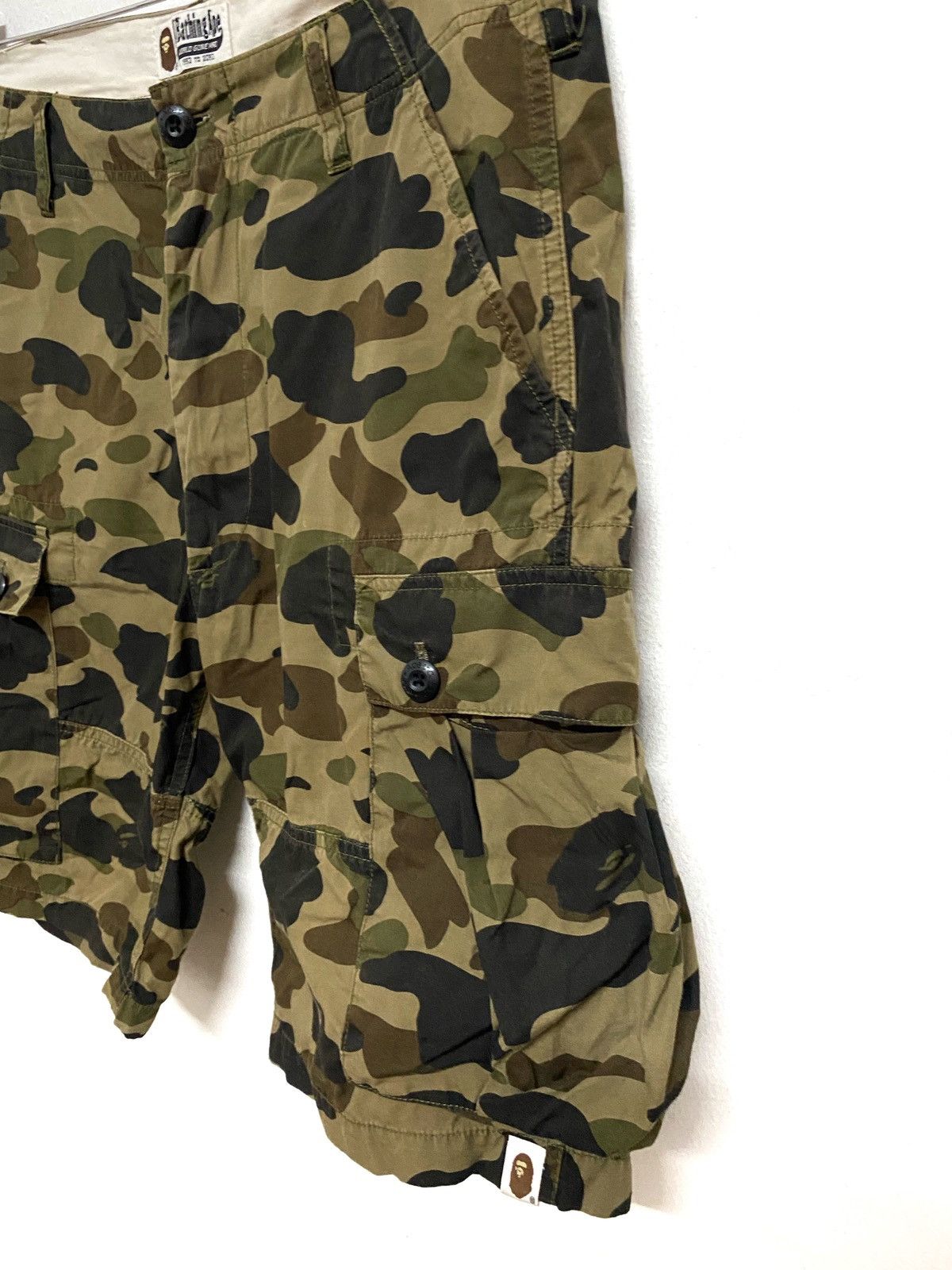 Bape BAPE A Bathing Ape 1st Camo Short Cargo Pants Size US 36 / EU 52 - 4 Thumbnail
