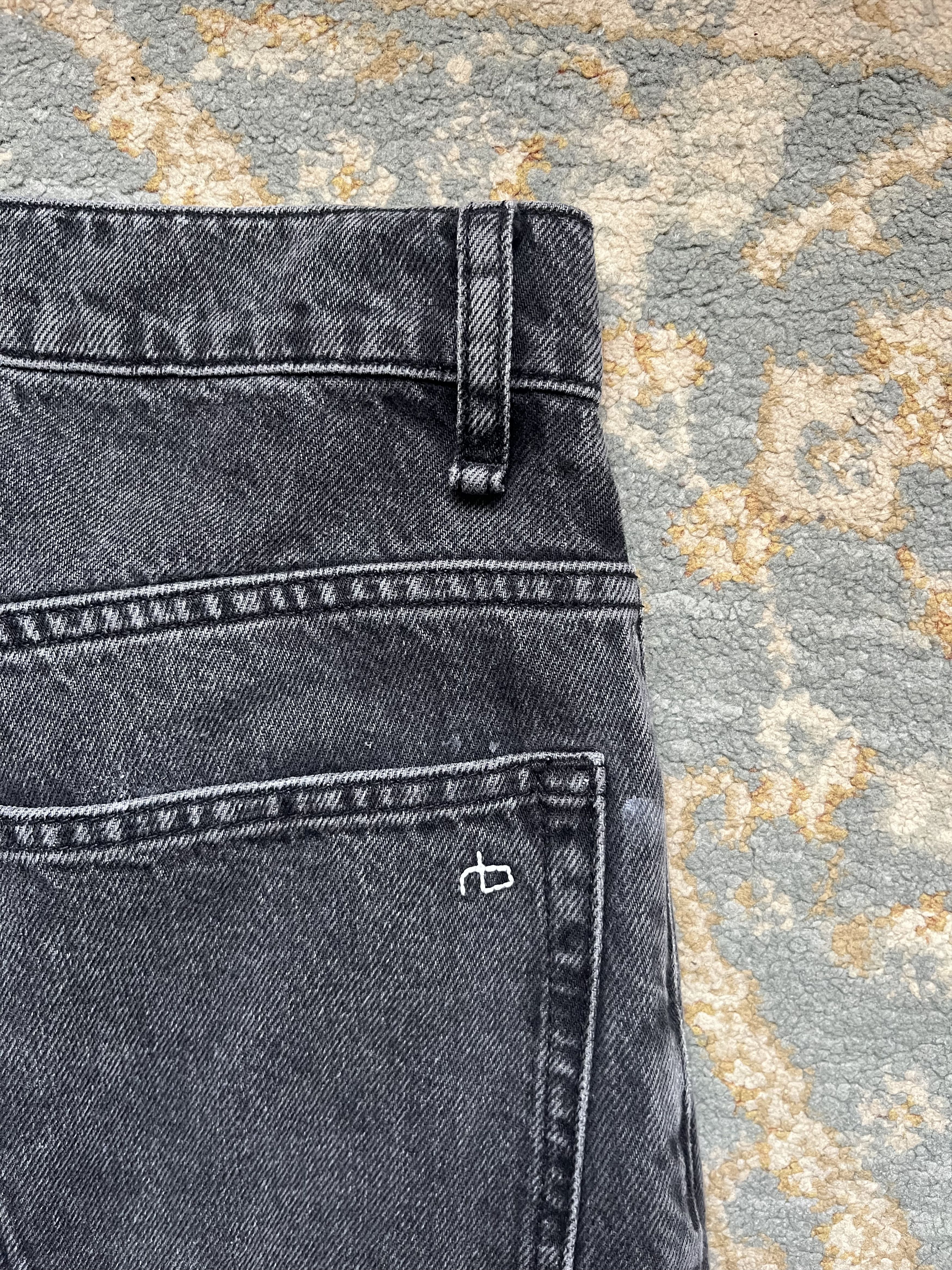 Rag & Bone RB Baggy Authentic Rigid Jean Size US 30 / EU 46 - 4 Thumbnail