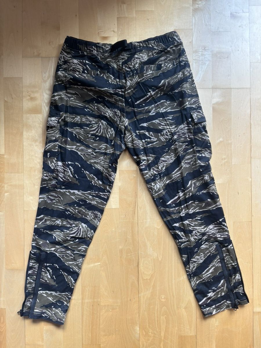 Nike NikeLab Tiger Camo Cargo Pants Size US 33 - 2 Thumbnail