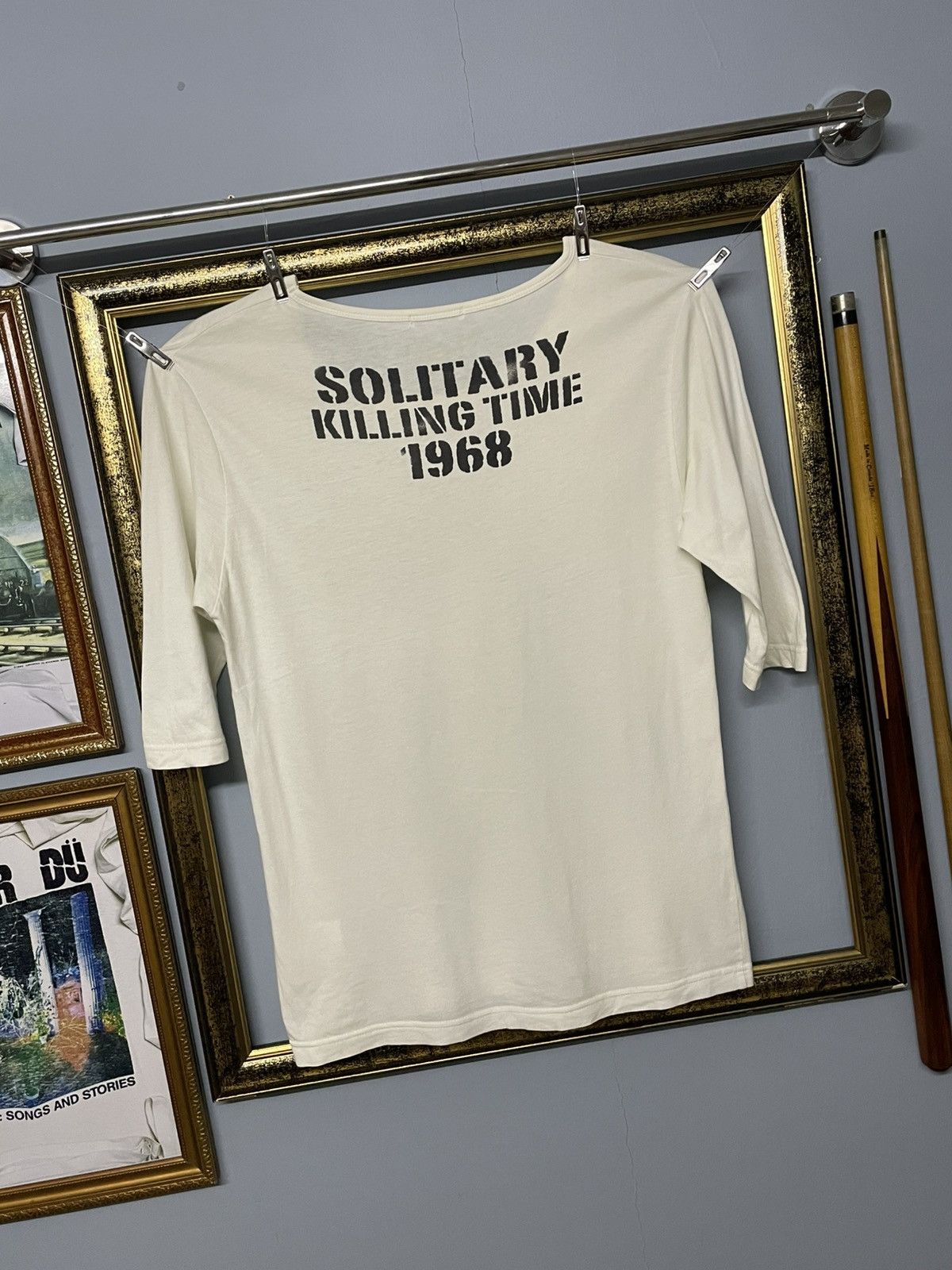 Hysteric Glamour Vintage Japan Designer Collective Solitary Killing Time Tee Size US M / EU 48-50 / 2 - 7 Thumbnail