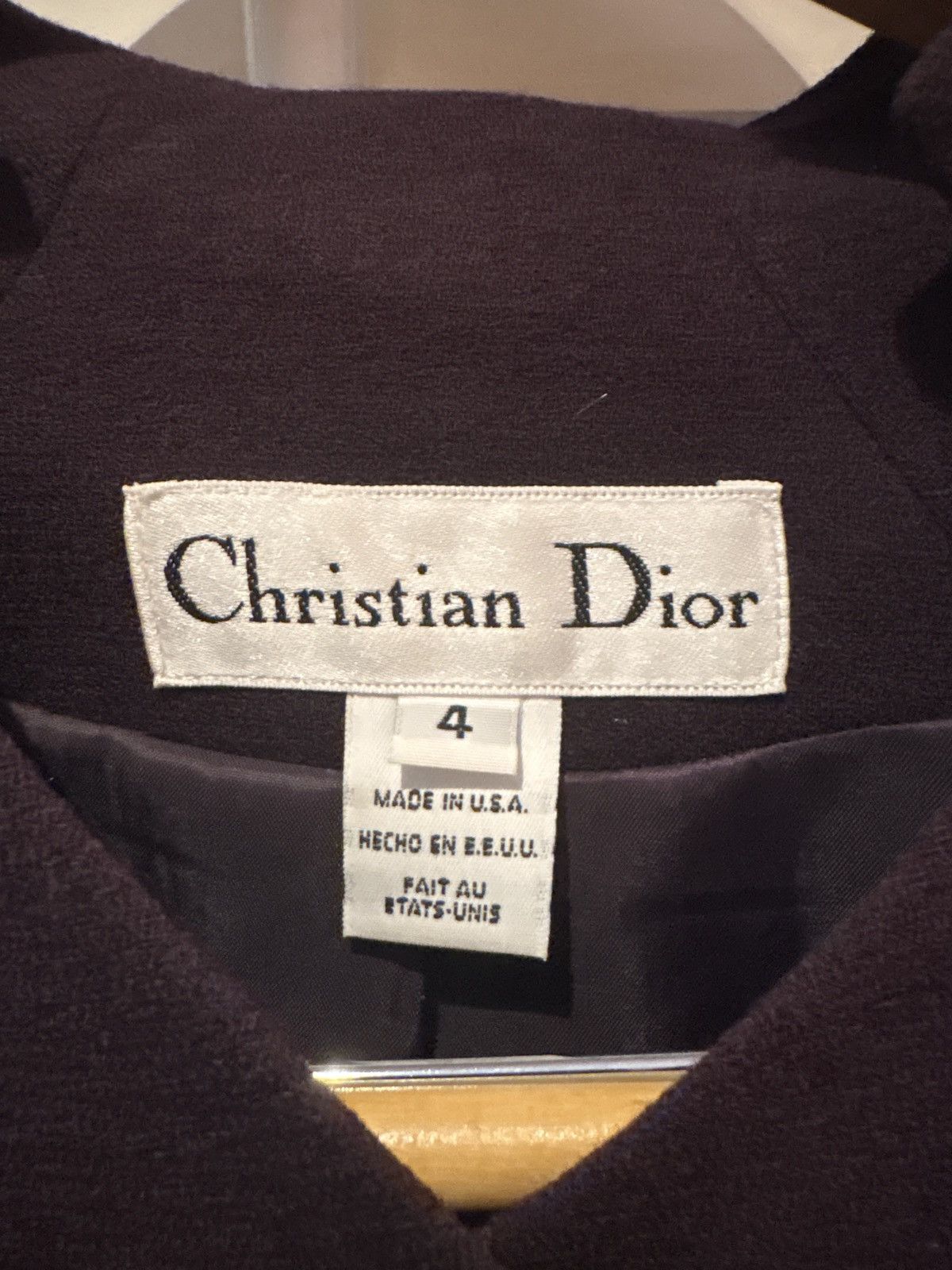 Christian Dior Monsieur Christian Dior Womens Pant Suit Size S / US 4 / IT 40 - 5 Thumbnail