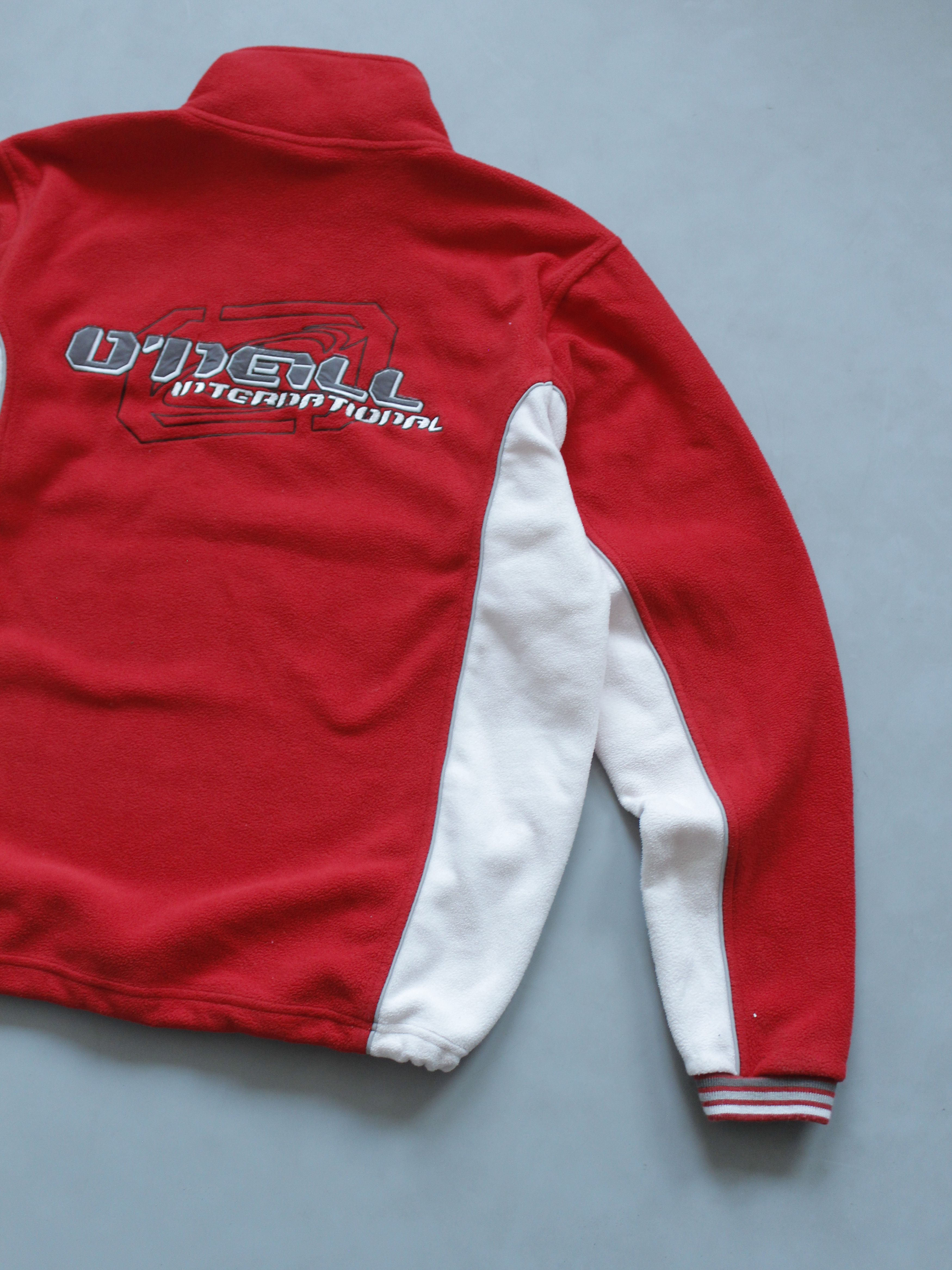 O'Neill O'NEILL FLEECE JACKET 3/4 ZIP BIG LOGO EMBROIDED MENS m Size US M / EU 48-50 / 2 - 7 Thumbnail