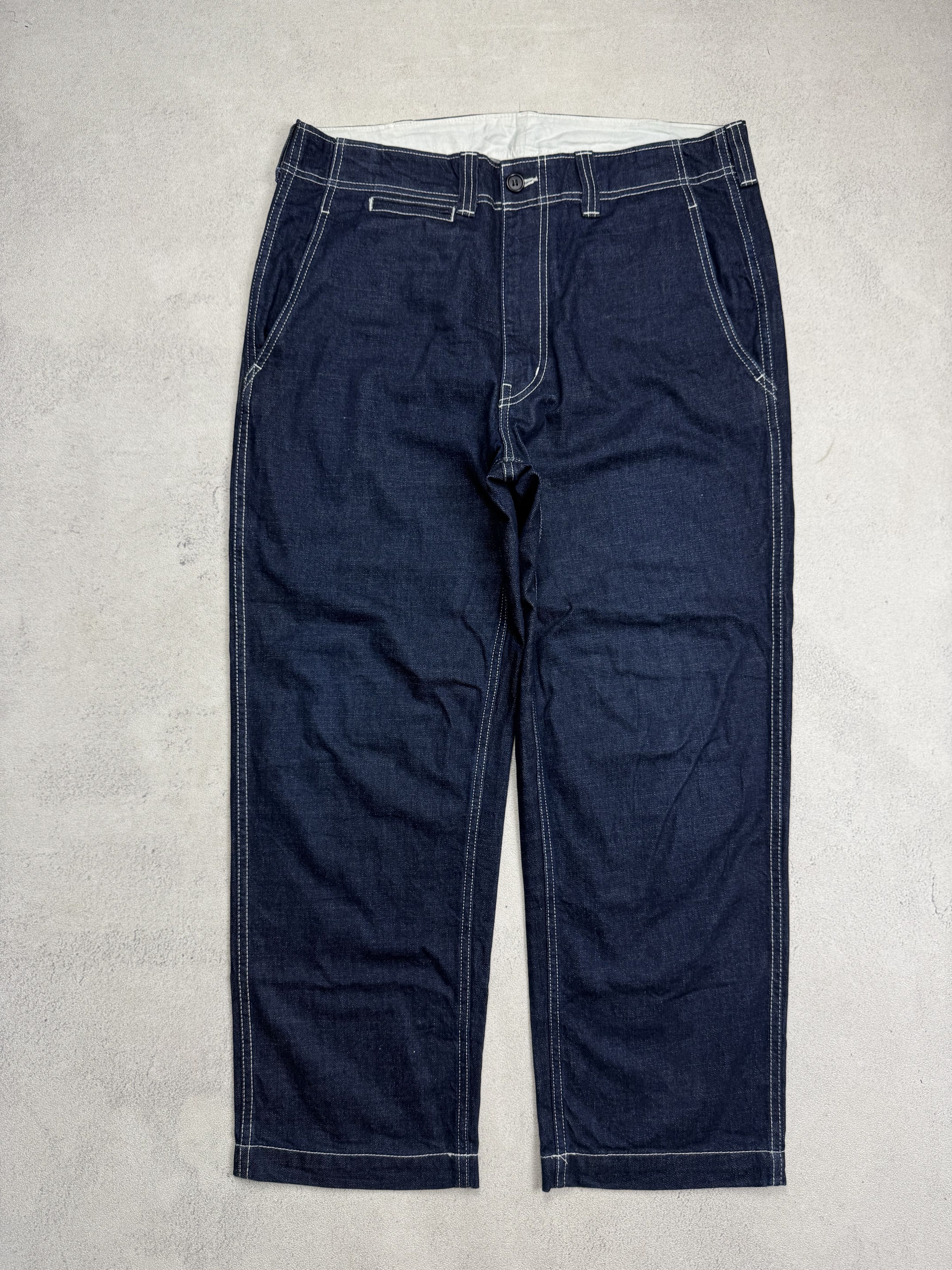Comme des Garcons AD2010 Comme Des Garcons Homme Denim Pants Size US 34 / EU 50 - 1 Thumbnail