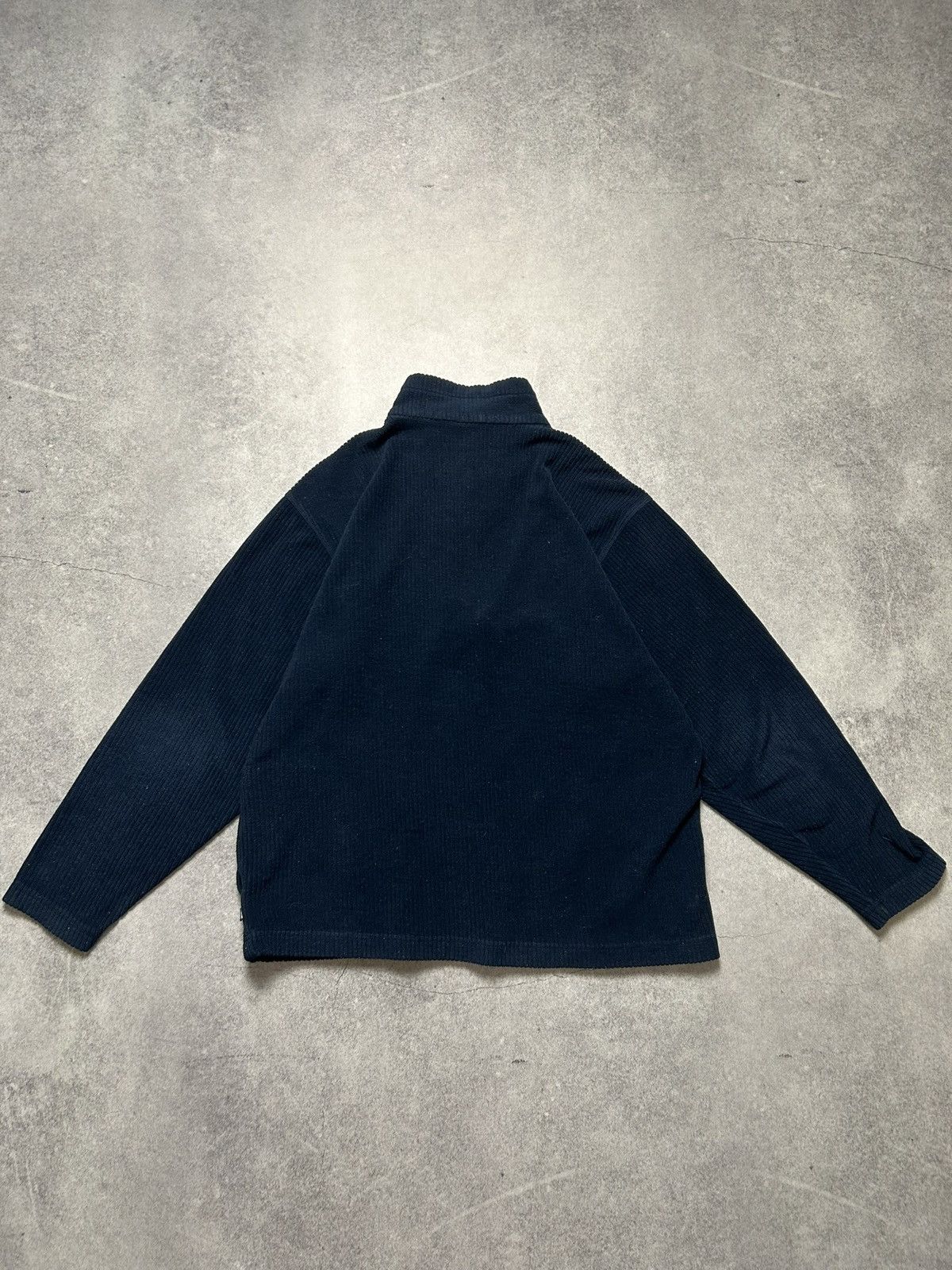 Quiksilver Vintage 90’s Quiksilver Logo Surf 1/4 Zip Fleece Sweatshirt Size US L / EU 52-54 / 3 - 3 Thumbnail
