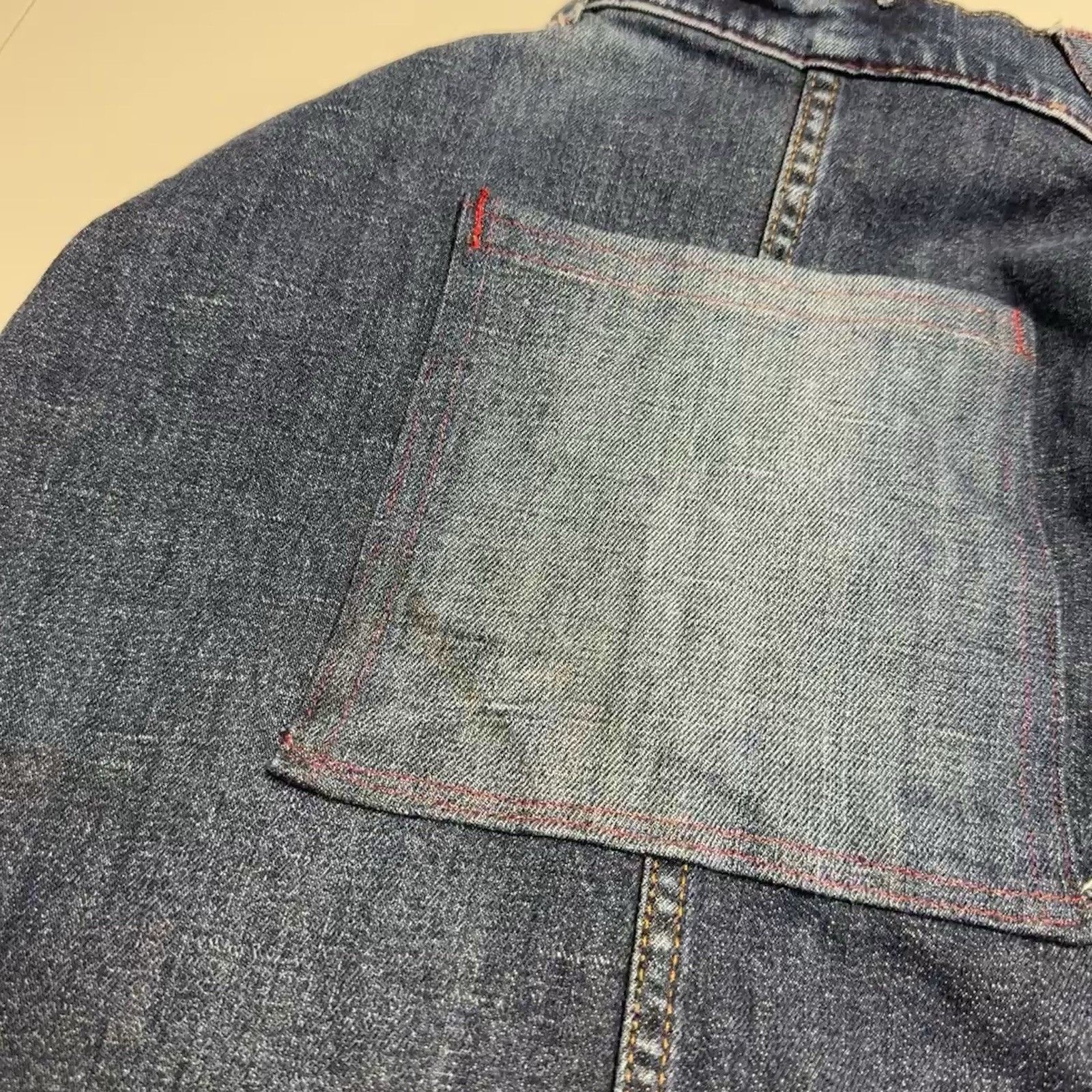 Vintage Vintage Handmade Patchwork Jeans Denim Pants Super Baggy Size US 38 / EU 54 - 7 Thumbnail