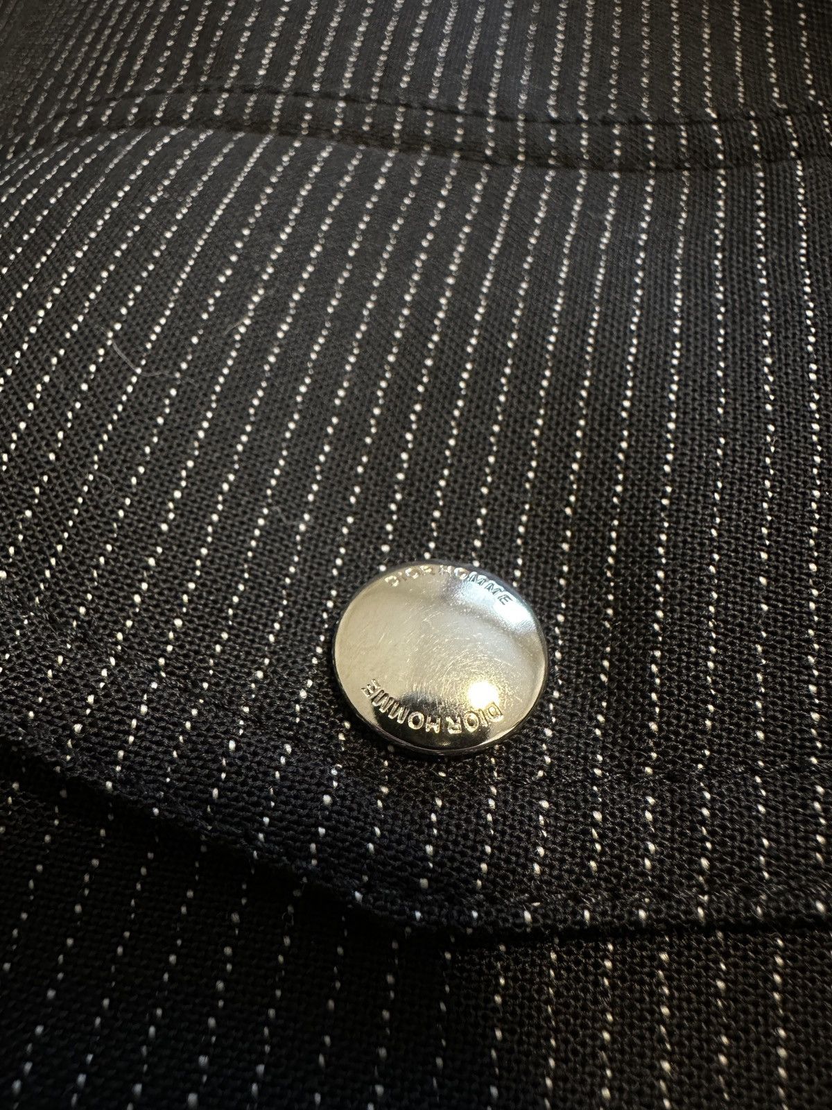 Dior Dior Pinstripe Bomber Jacket Silk Size US M / EU 48-50 / 2 - 2 Thumbnail