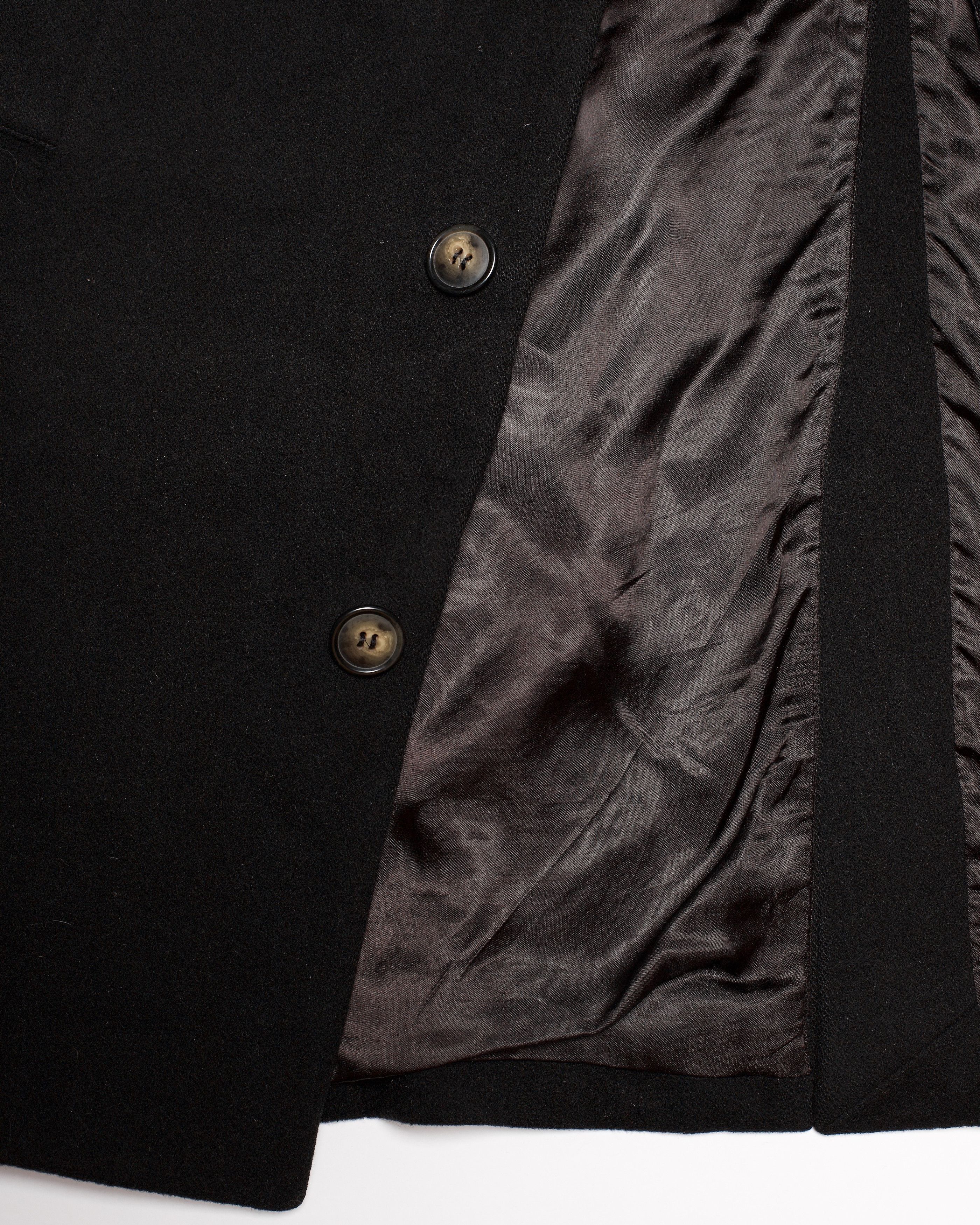 Raf Simons Raf Simons Autumn-Winter 1999/00 Wool Trench Coat Size US S / EU 44-46 / 1 - 4 Thumbnail