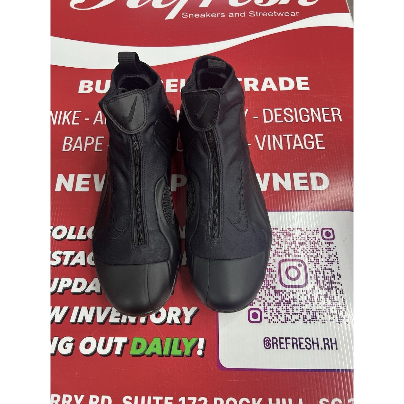 Nike Nike Air Flightposite Black (2025) Size 12 (FV5582-001) Size US 12 / EU 45 - 4 Thumbnail