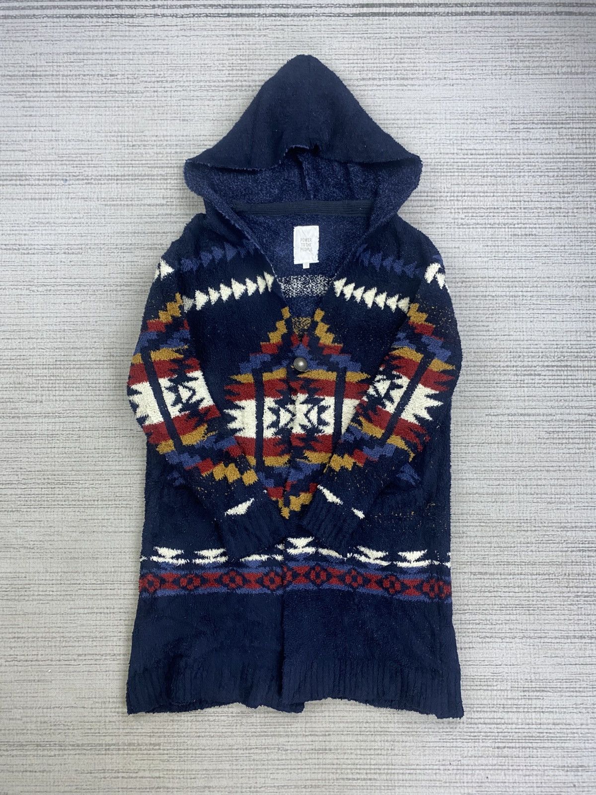 Vintage Vintage Power To The People Navajo Style Knitwear Poncho Size US M / EU 48-50 / 2 - 5 Thumbnail
