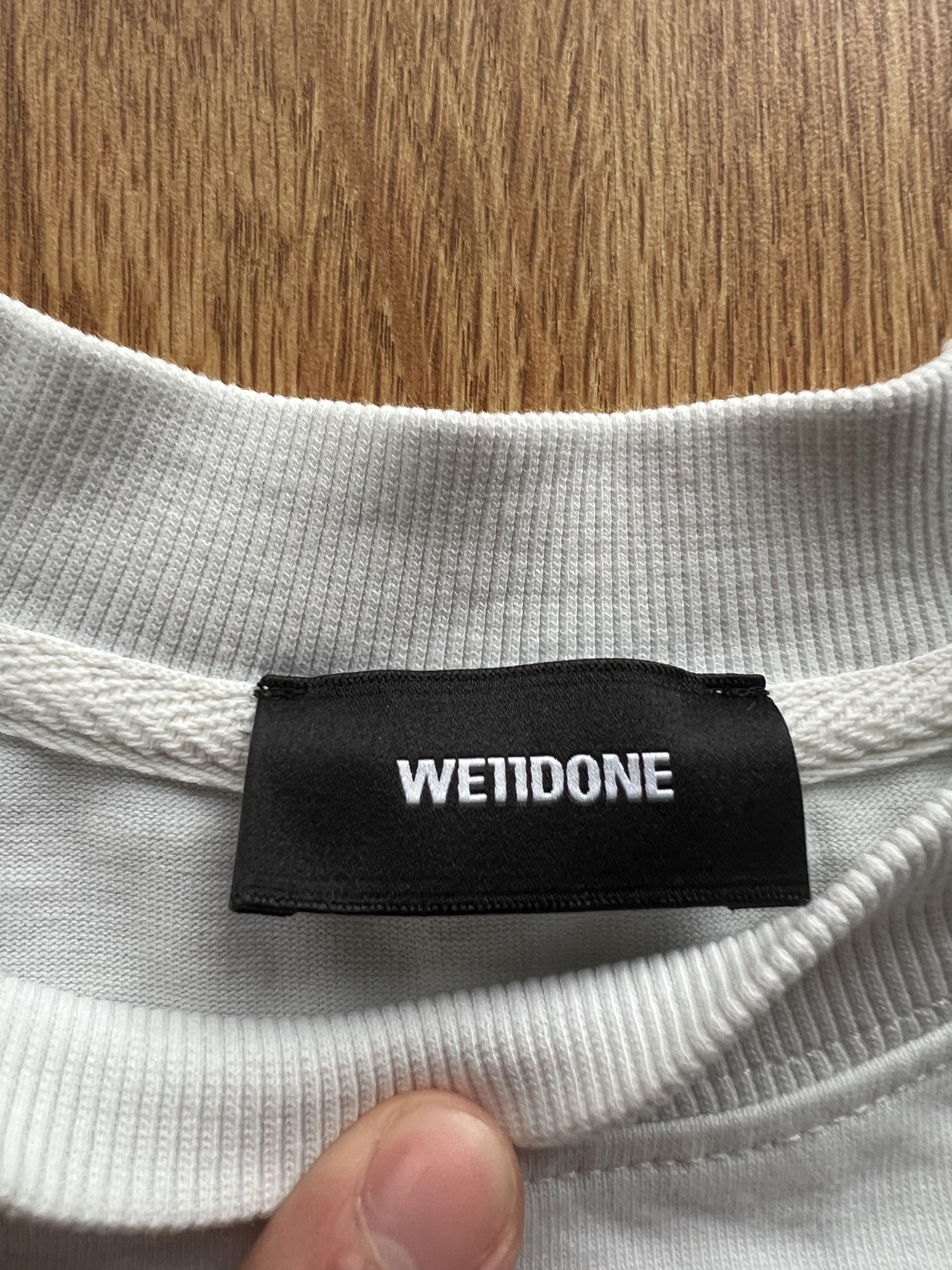 WE11DONE We11done Teddy Bear Graphic T-Shirt – White – Size S Size US S / EU 44-46 / 1 - 7 Thumbnail