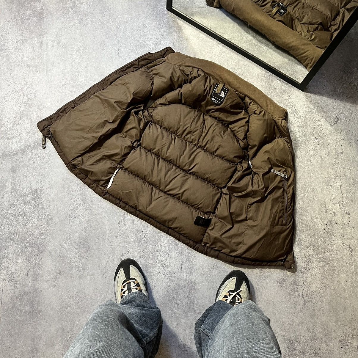 The North Face × Vintage Vintage TNF Vest Nuptse 700 brown Size US S / EU 44-46 / 1 - 4 Thumbnail