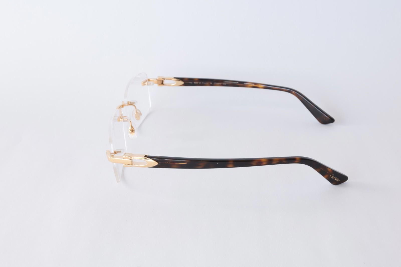 Cartier New Cartier eyewear optical eyeglasses CT0287O 002 gold Size ONE SIZE - 4 Thumbnail