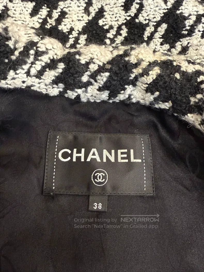 Chanel Chanel Hooded jacket with a thousand-bird check stitching Size XS / US 0-2 / IT 36-38 - 4 Thumbnail