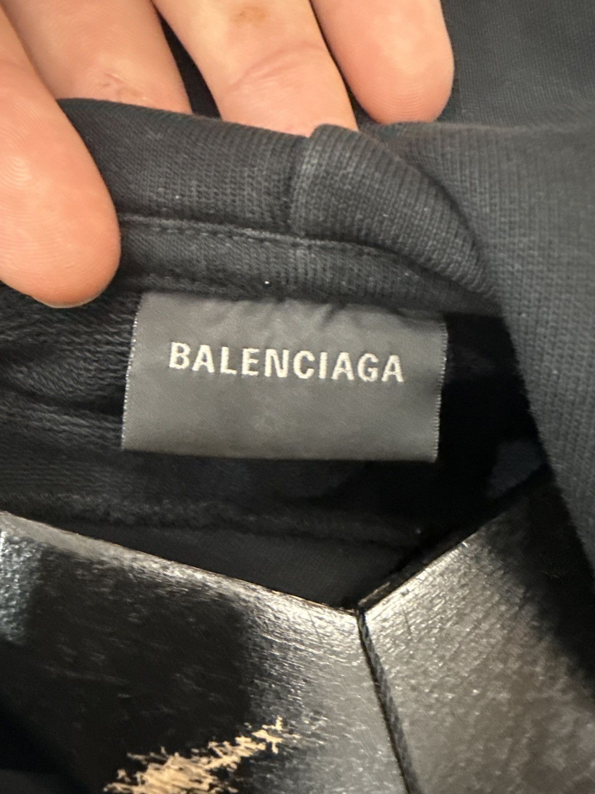 Balenciaga Balenciaga Logo Hoodie Size US XL / EU 56 / 4 - 7 Thumbnail