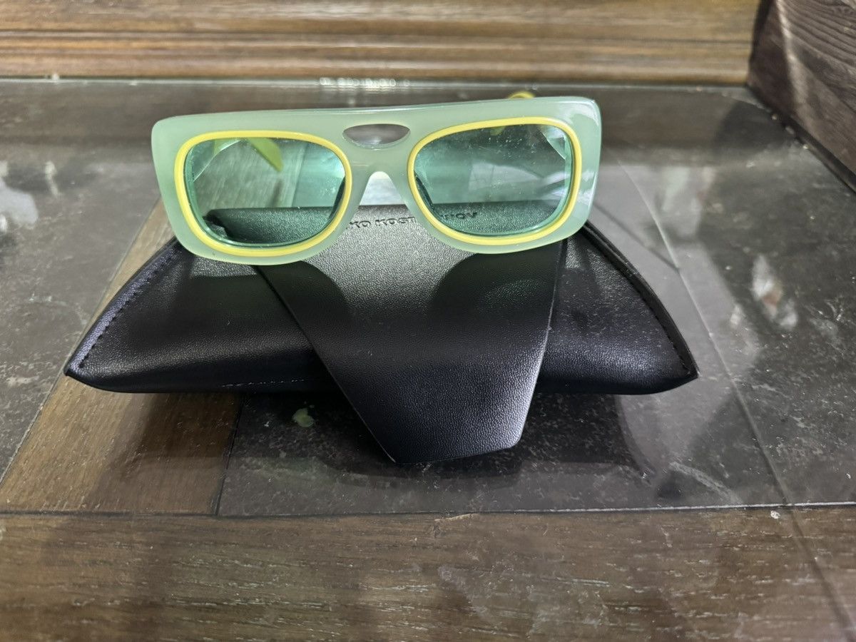 左*端様 kiko kostadinov KK SUNGLASSES GREEN Kiko Kostadinov Octavia Sunglasses - Green | Garmentory