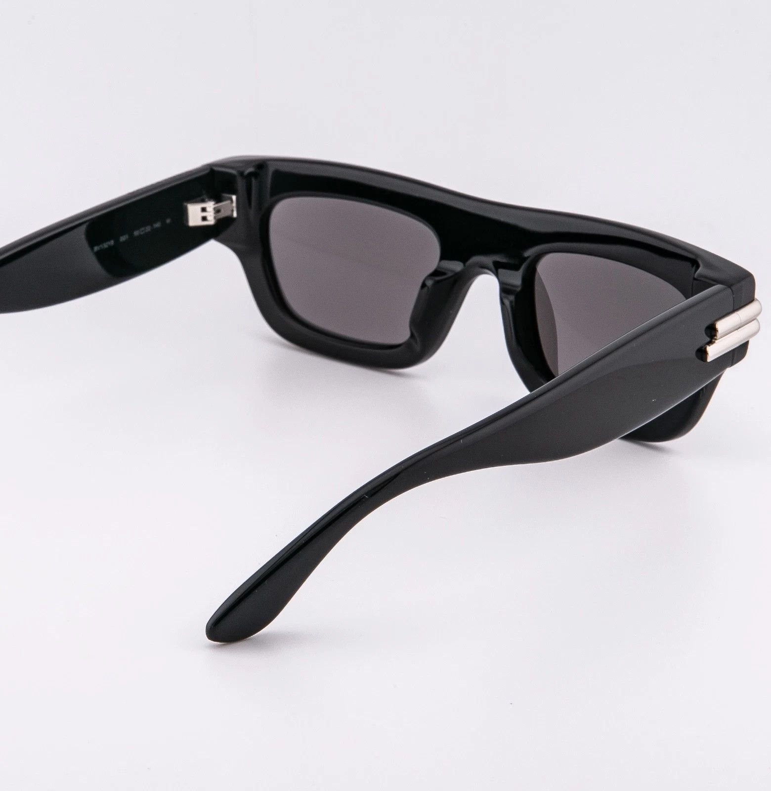 Bottega Veneta BOTTEGA VENETA 1321 MITRE BV1321S Black Sunglasses 001 Size ONE SIZE - 3 Thumbnail