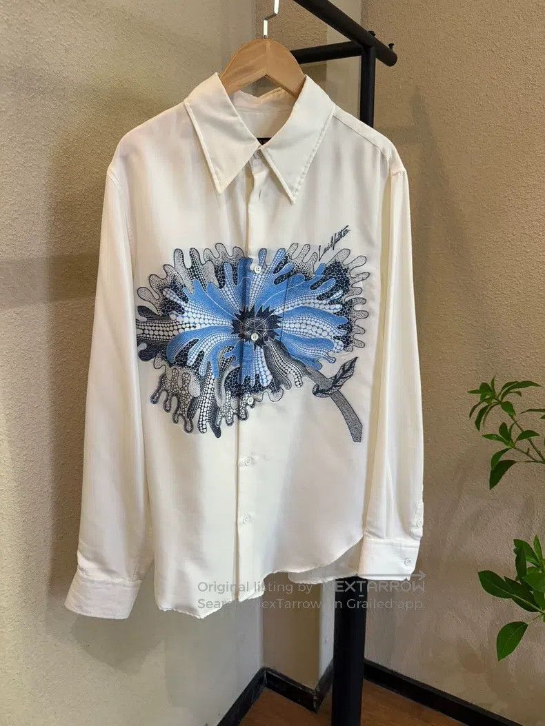 Louis Vuitton Louis Vuitton Yayoi Kusama Co-branded White Shirt Size US XS / EU 42 / 0 - 1 Thumbnail