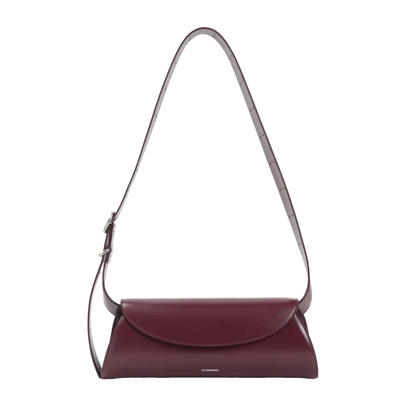 Jil Sander JIL SANDER Goji Pillow' Small Burgundy Leather